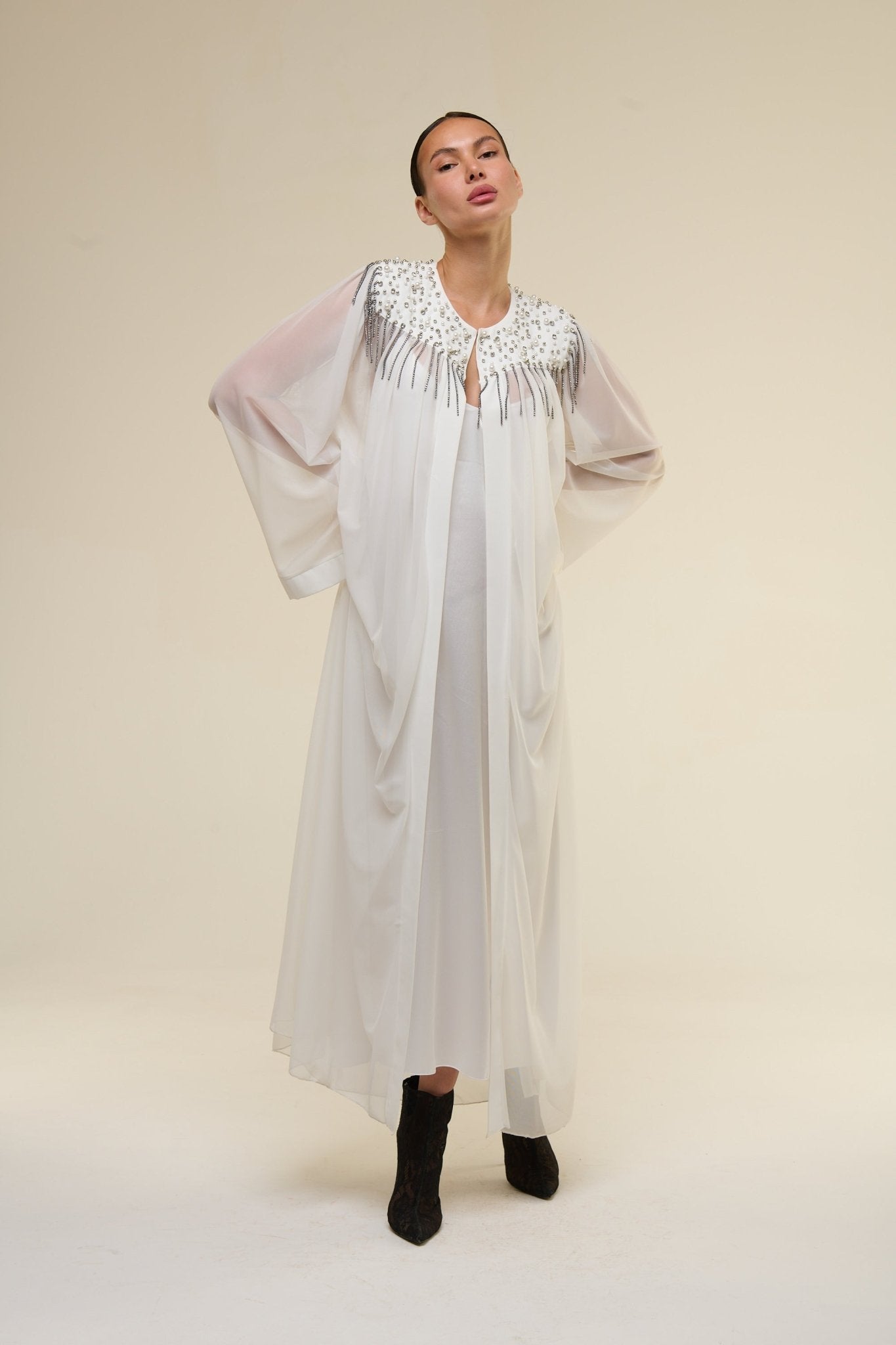 Caftano Lads Bianco - 22 Spazio Boutique