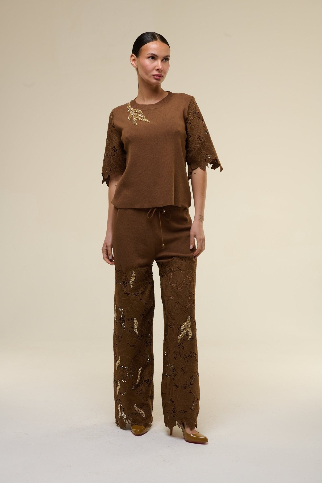 Completo Brown Clelia - 22 Spazio Boutique
