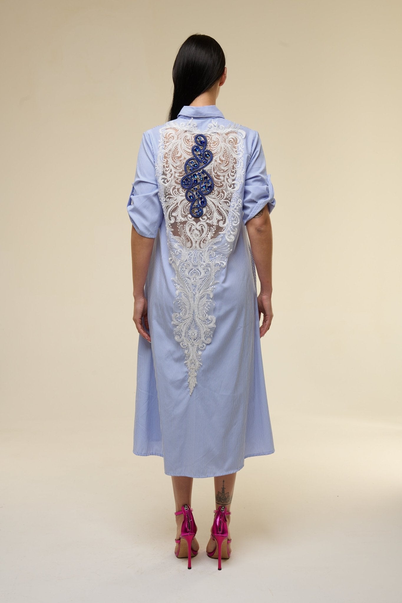 Abito Celeste Dana - 22 Spazio Boutique