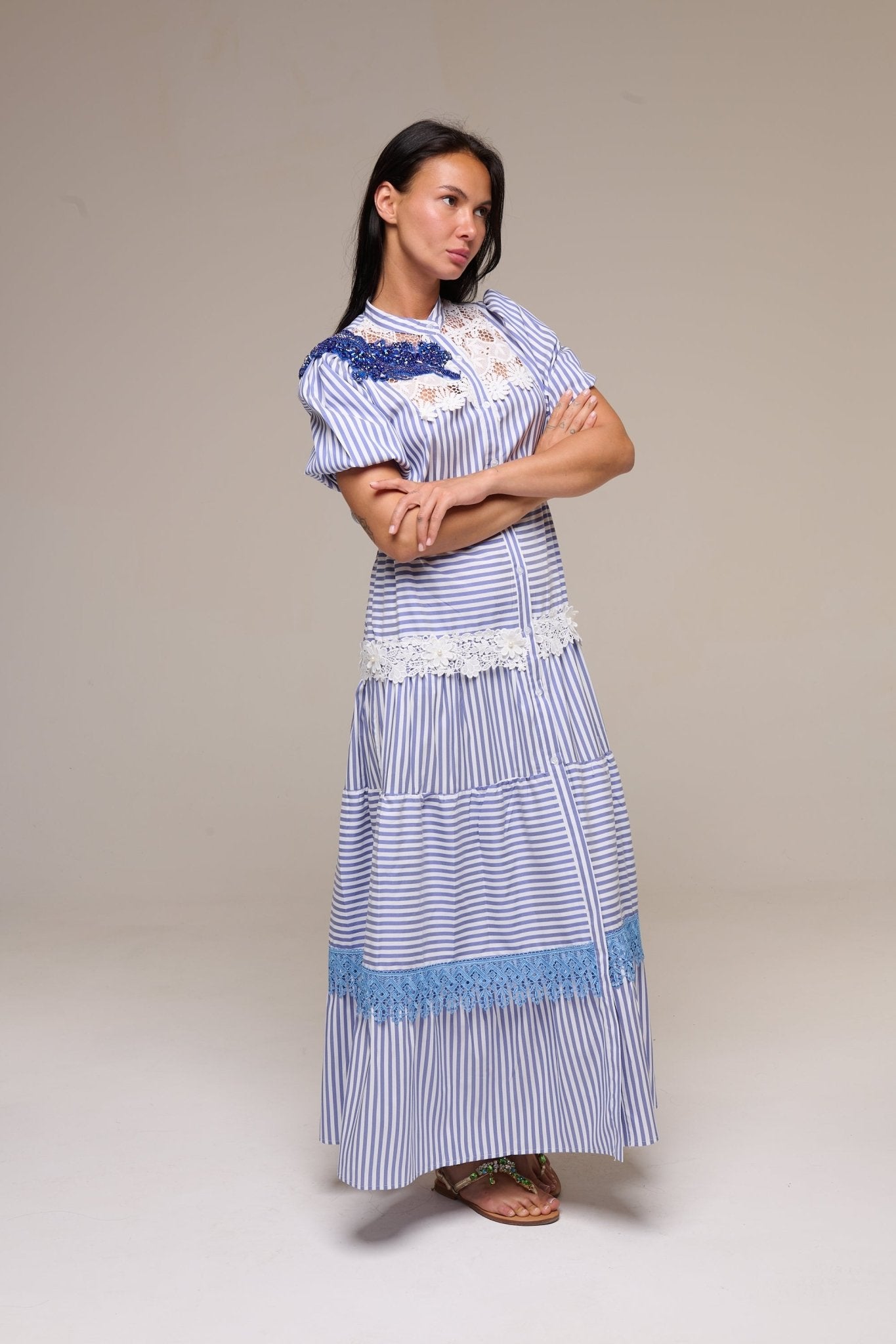 Abito Elysa Blu - 22 Spazio Boutique