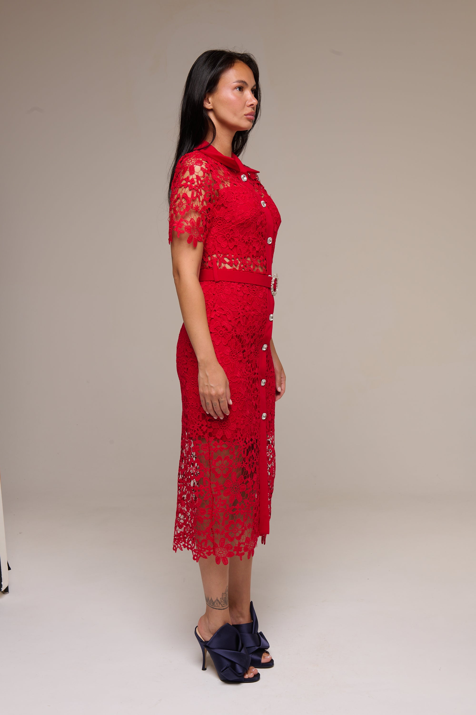 Abito Julie Rosso