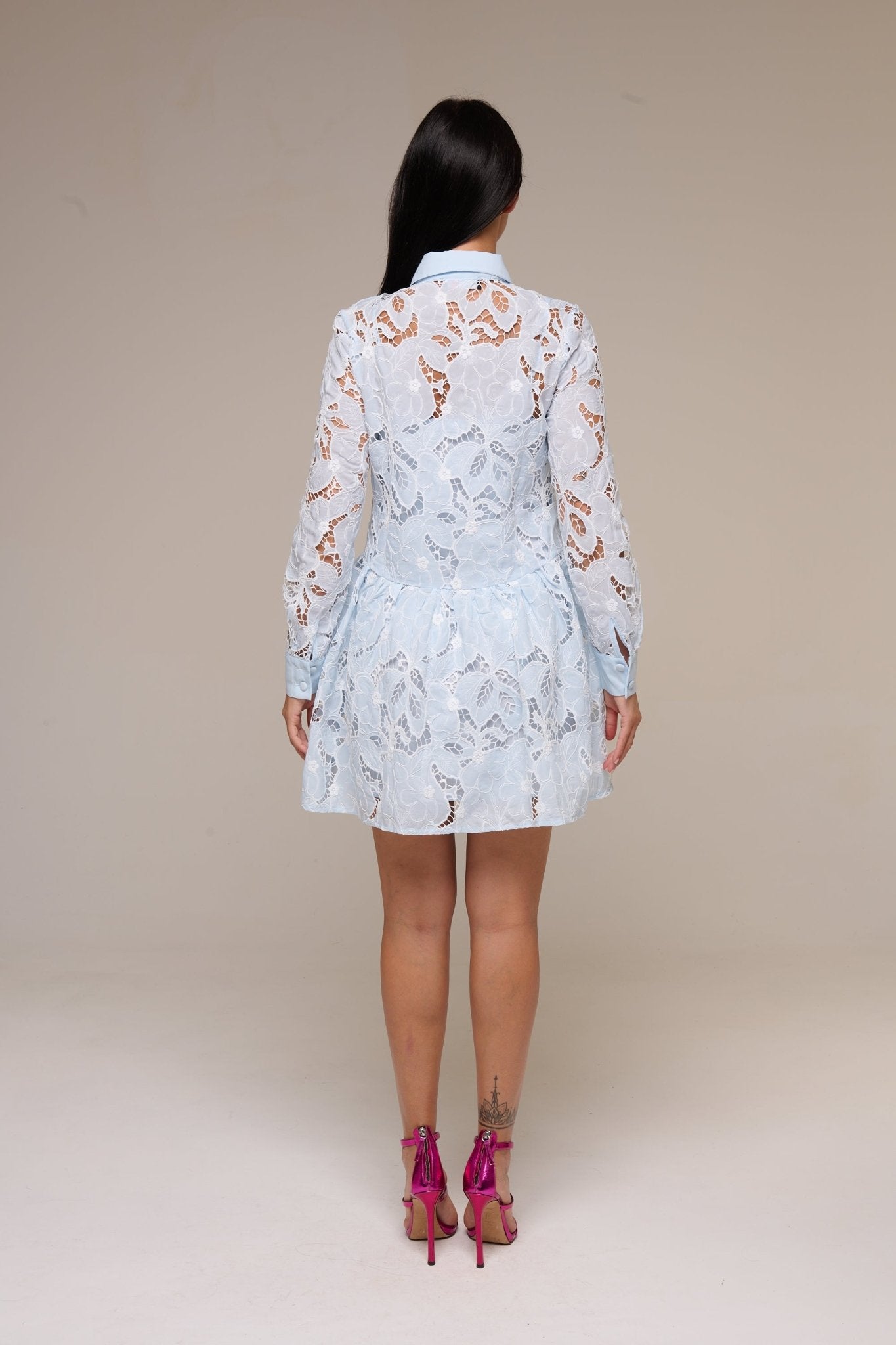 Abito Marisol Celeste - 22 Spazio Boutique