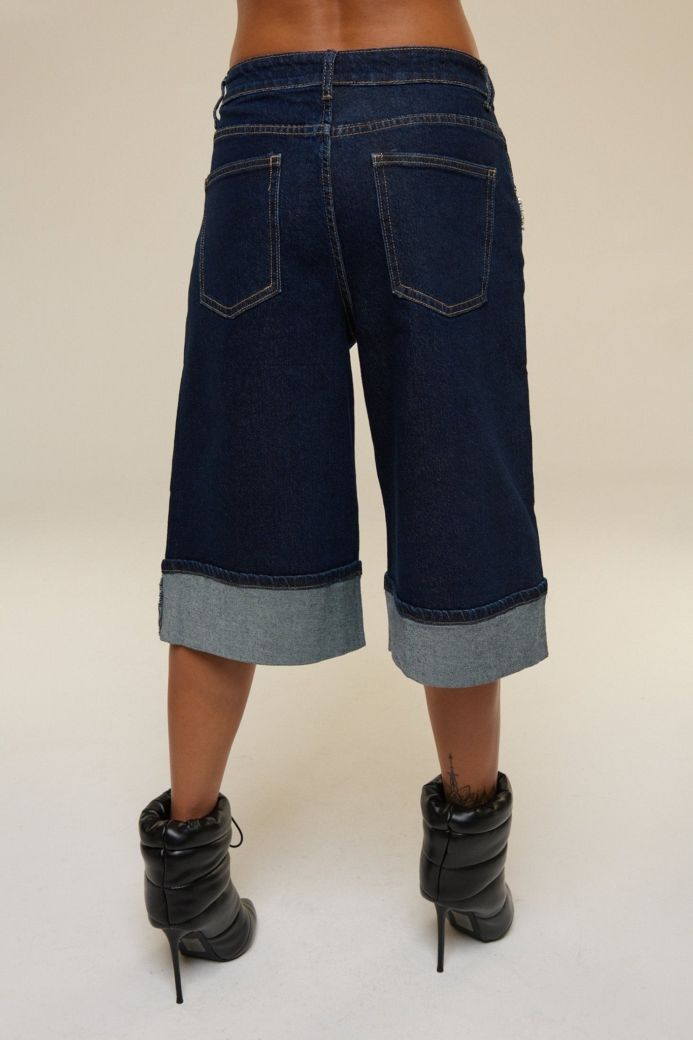 Bermuda Jeans Crystal - 22 Spazio Boutique