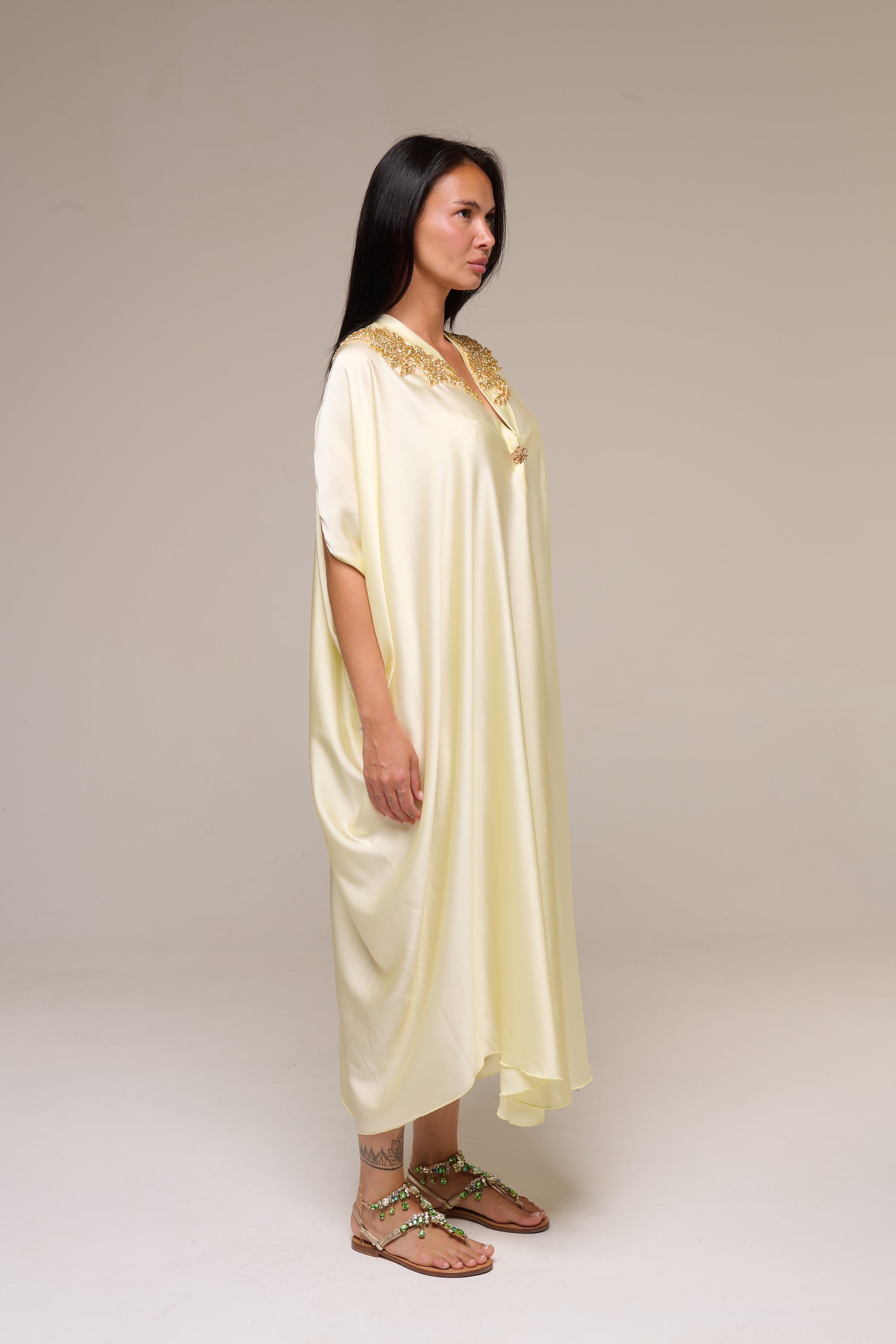 Caftano Giallo Golden