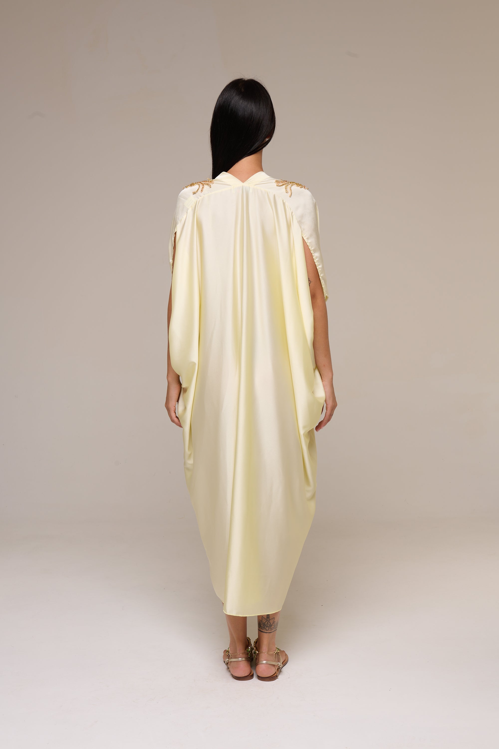 Caftano Giallo Golden