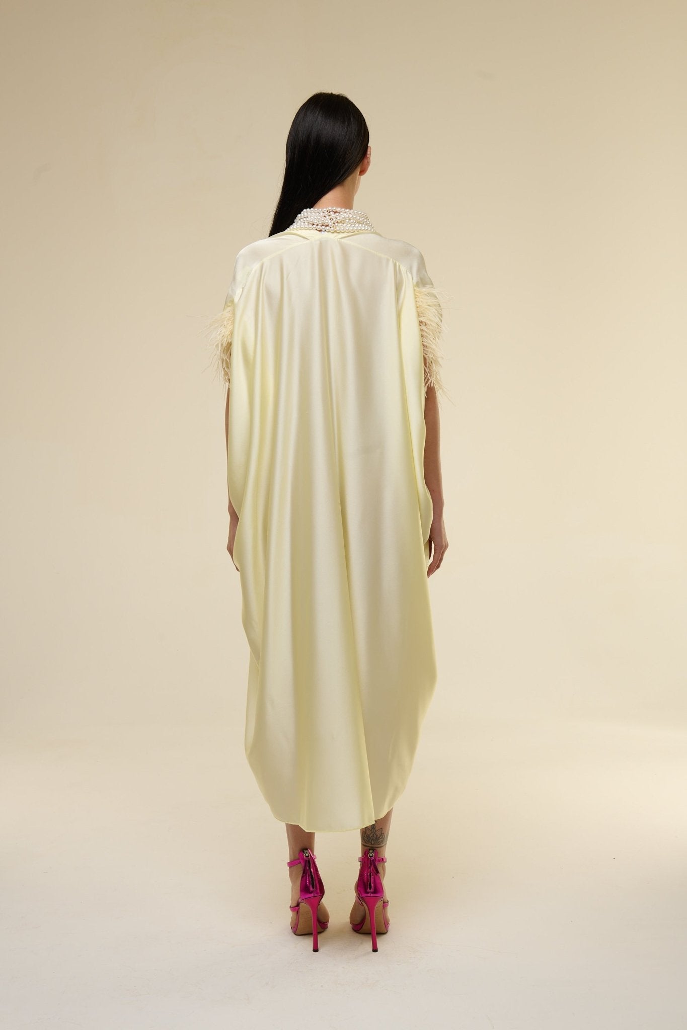 Caftano Giallo Perle - 22 Spazio Boutique
