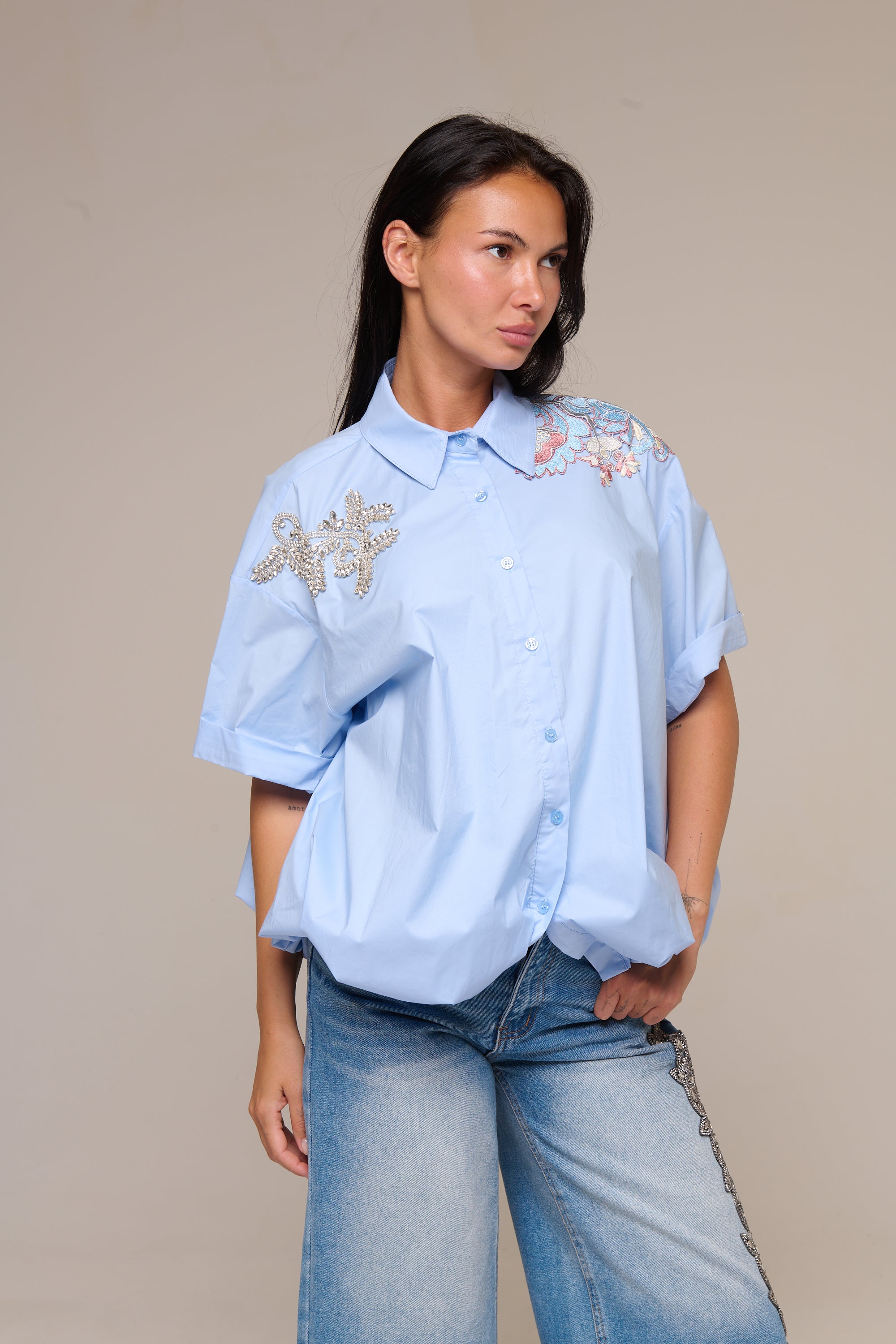 Camicia Martin Azzurra