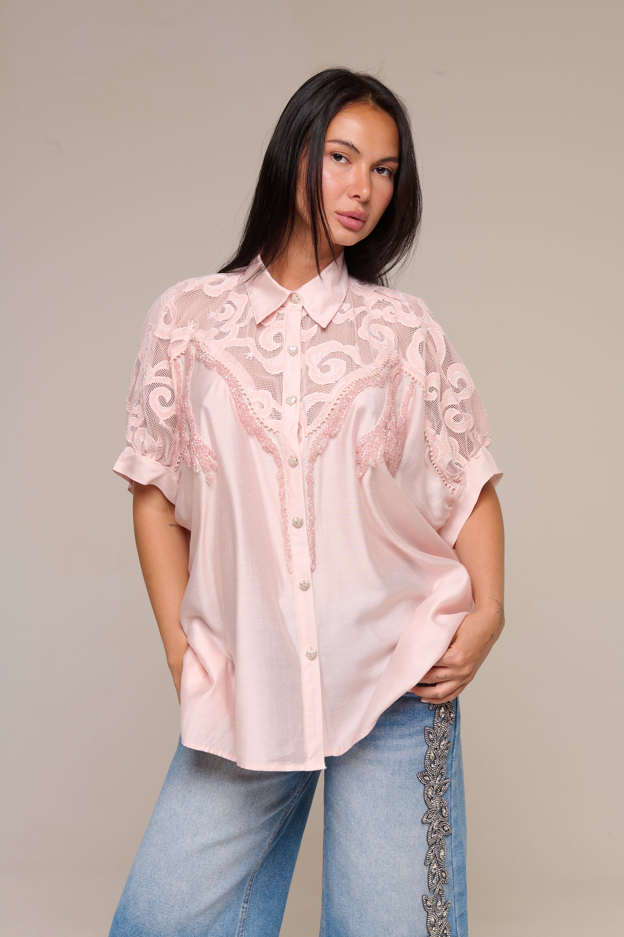 Camicia Rey Rosa