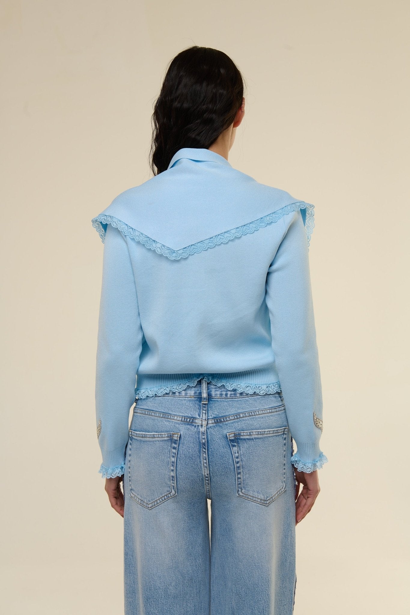 Cardigan Adeline Azzurro - 22 Spazio Boutique