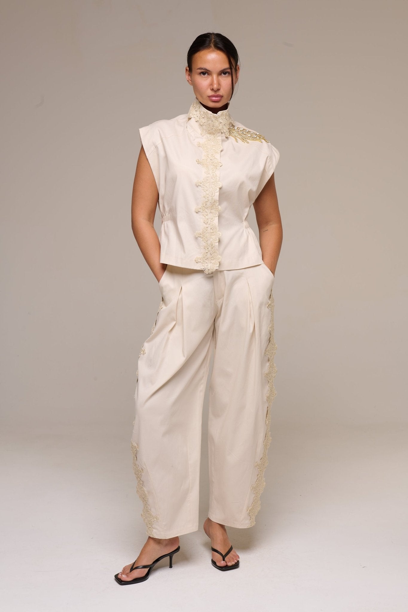 Completo Vegas Beige - 22 Spazio Boutique