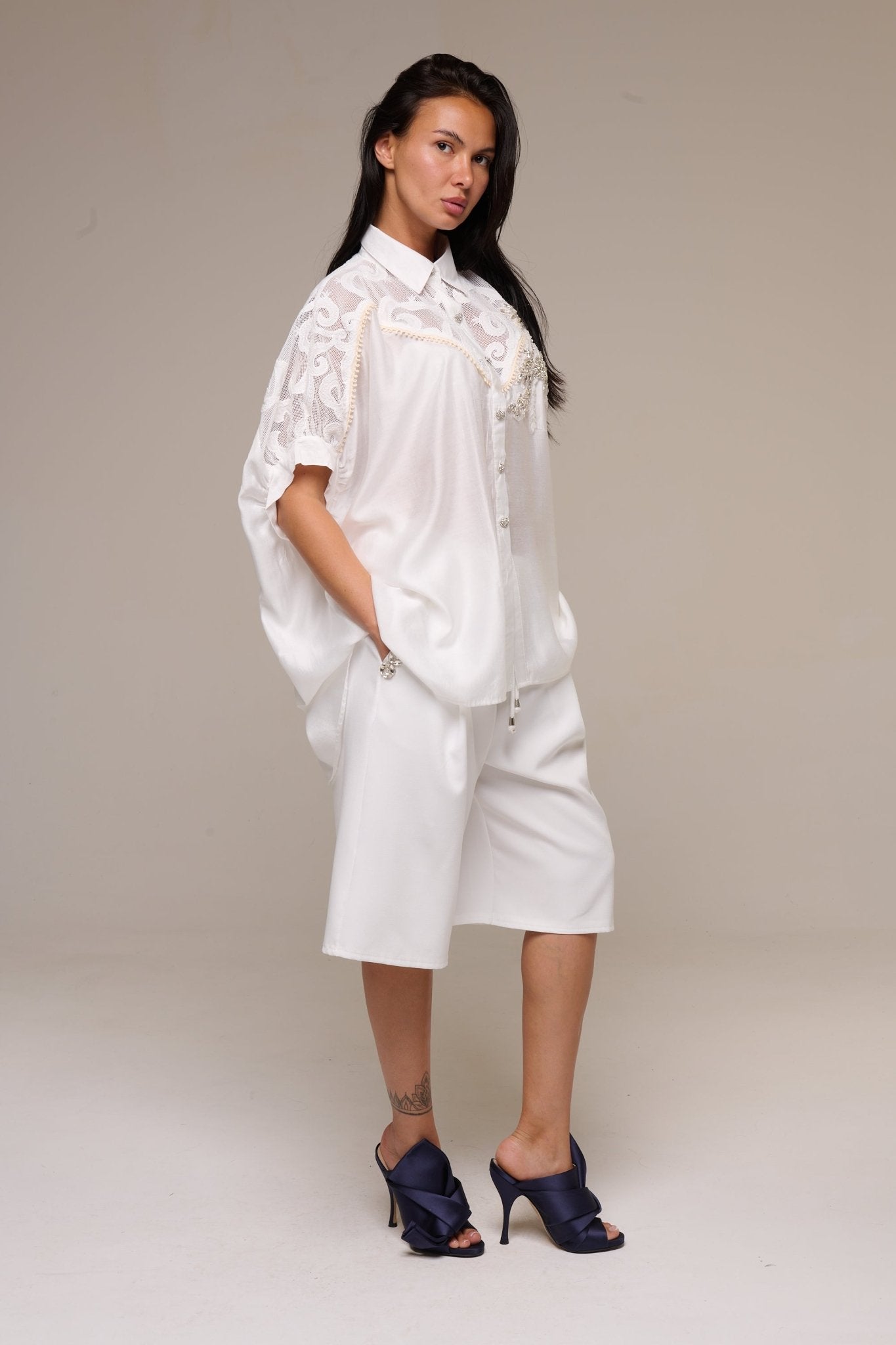 Camicia Rey Bianca - 22 Spazio Boutique