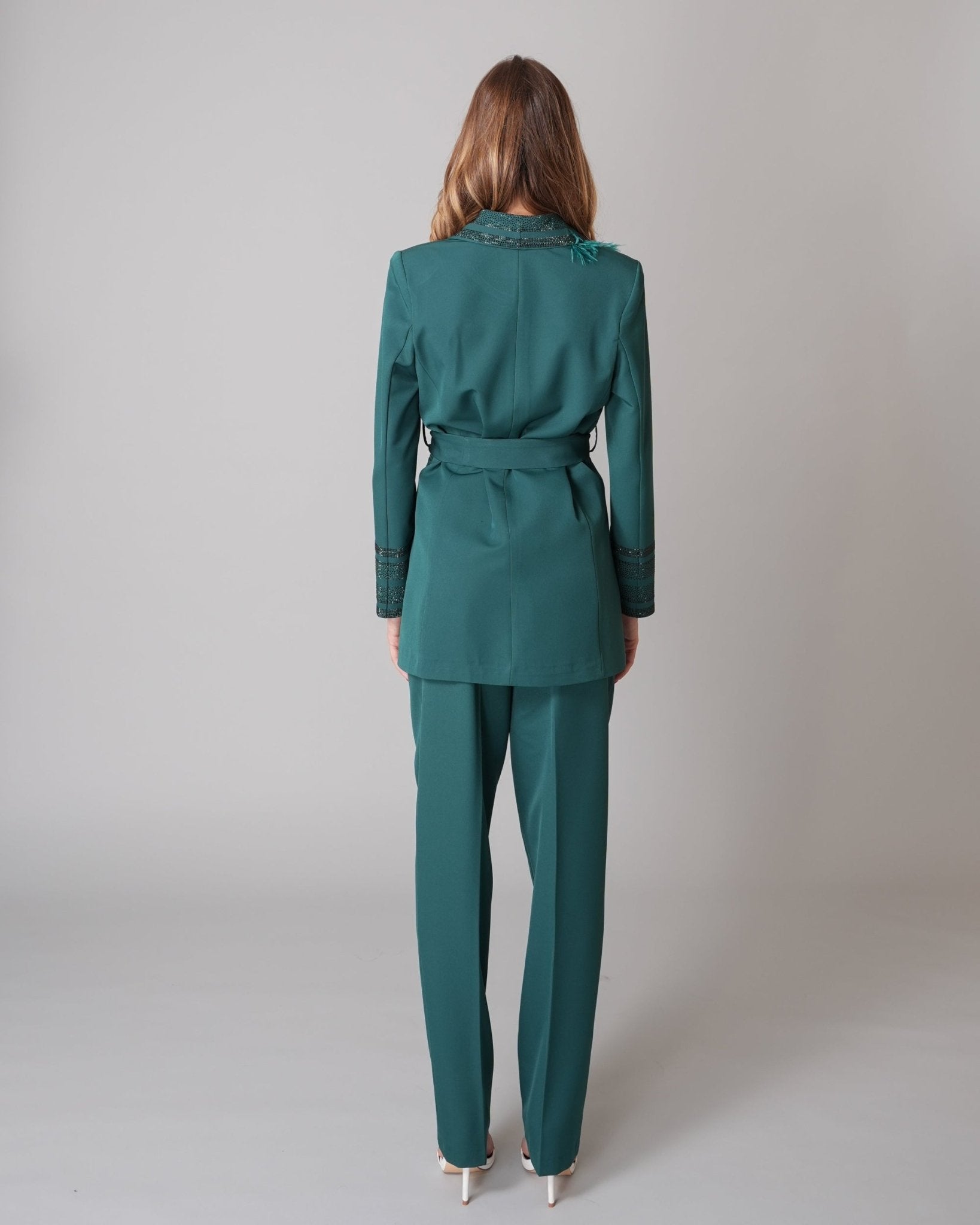 Tailleur Amber Verde - 22 Spazio Boutique