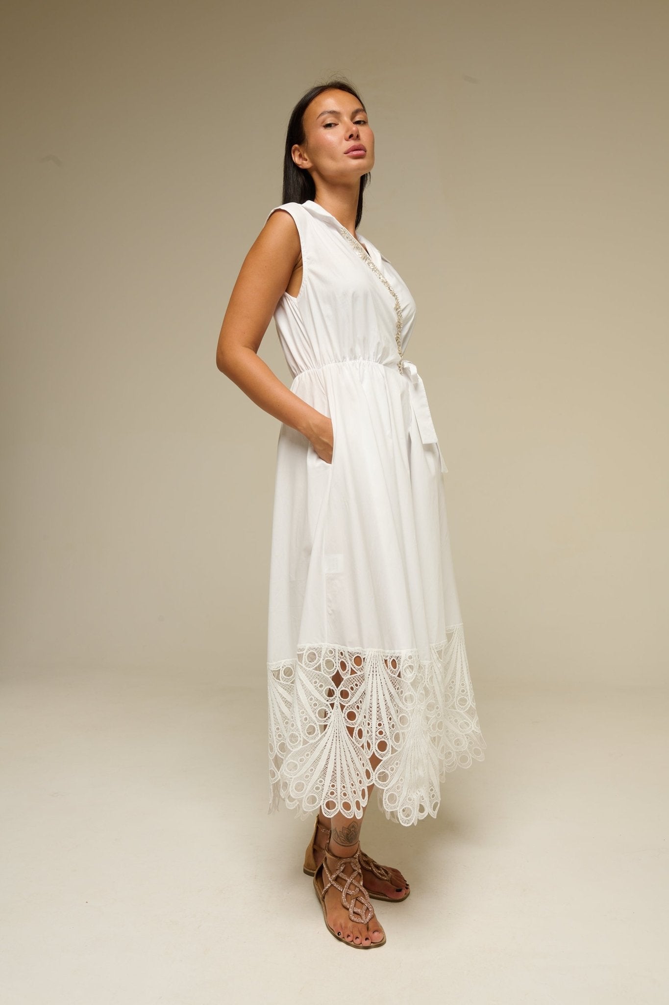 Abito Jamie Bianco - 22 Spazio Boutique