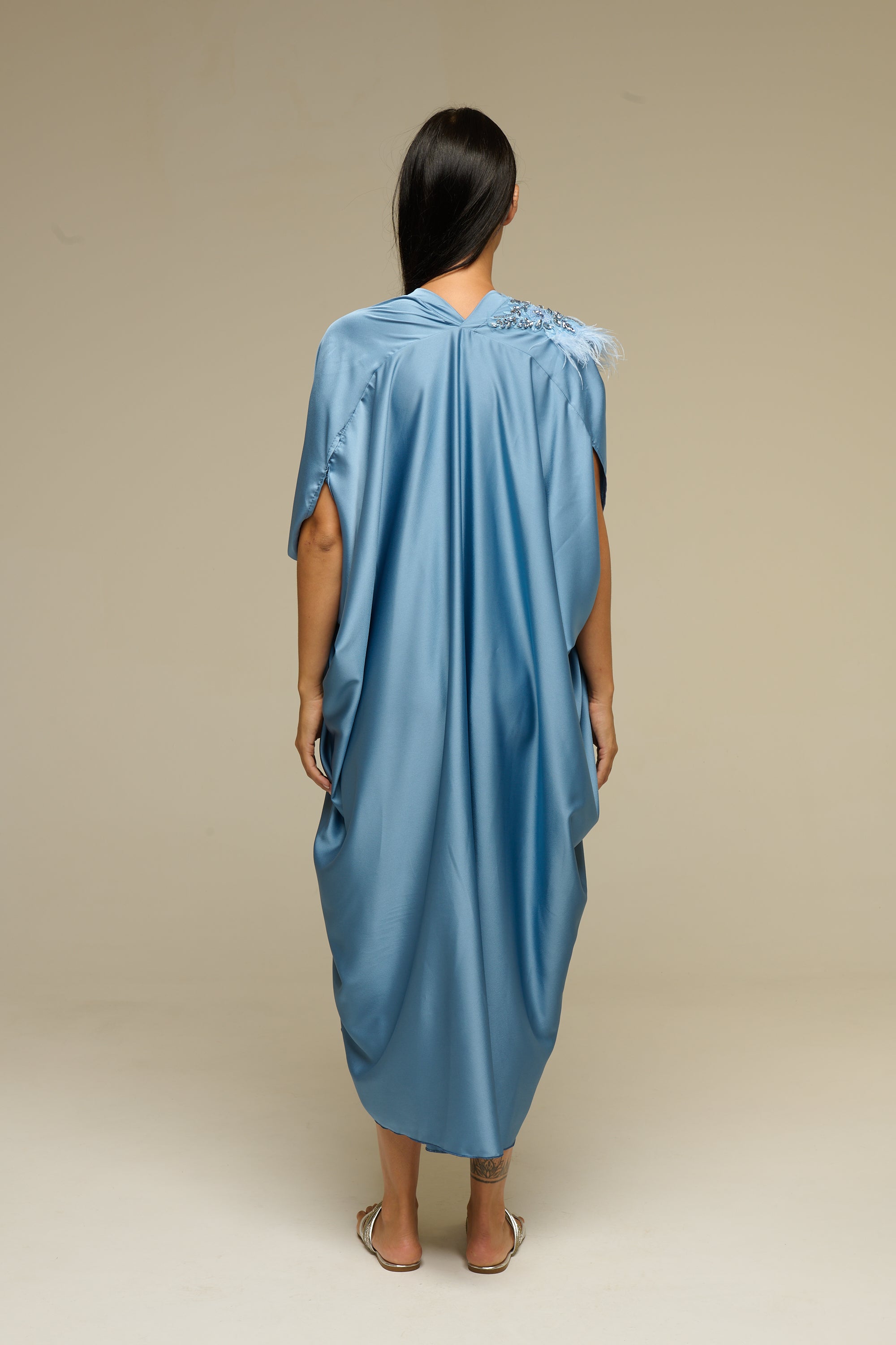 Caftano Azzurro Cyntia