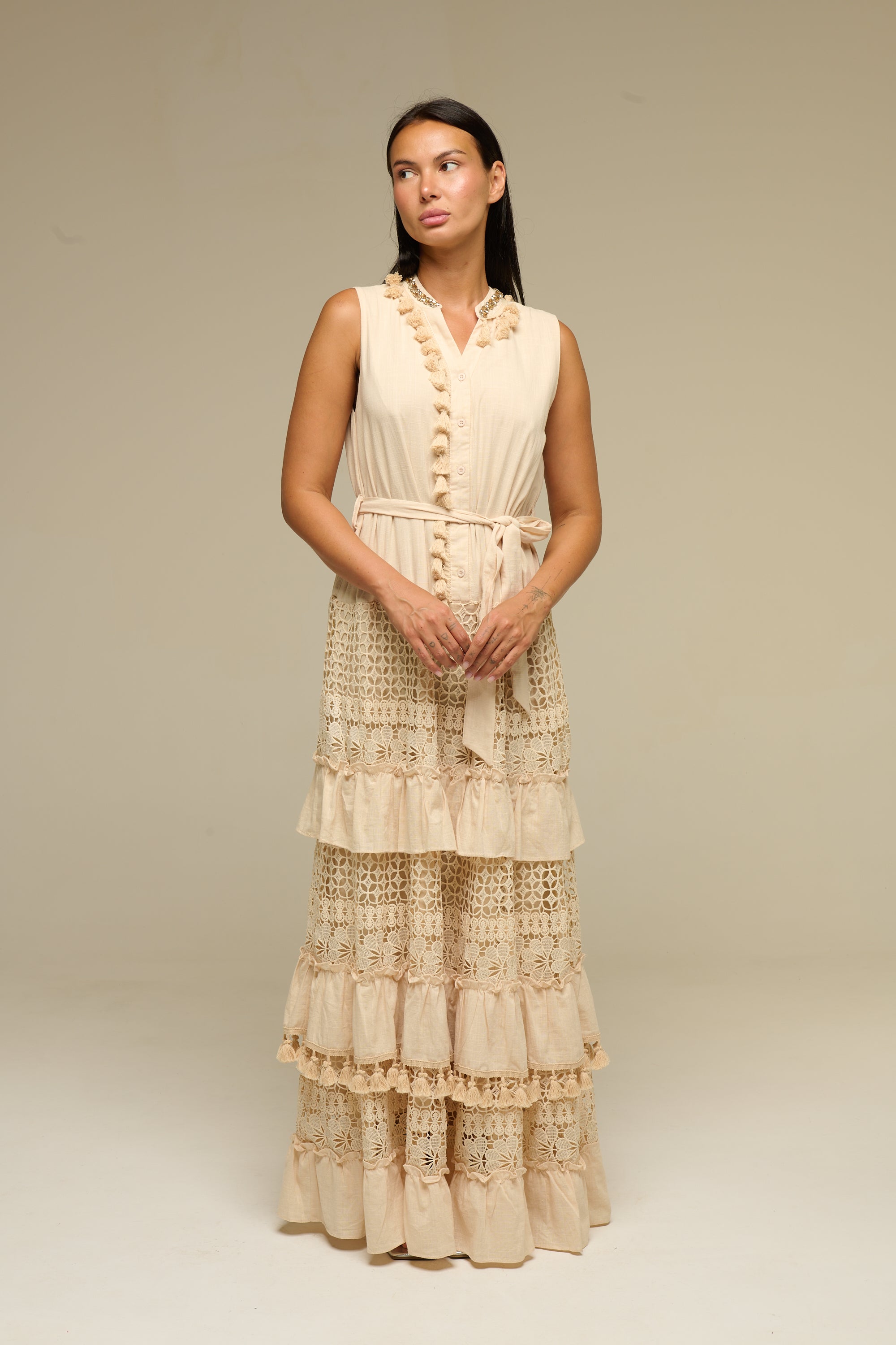 Abito Beige Michelle
