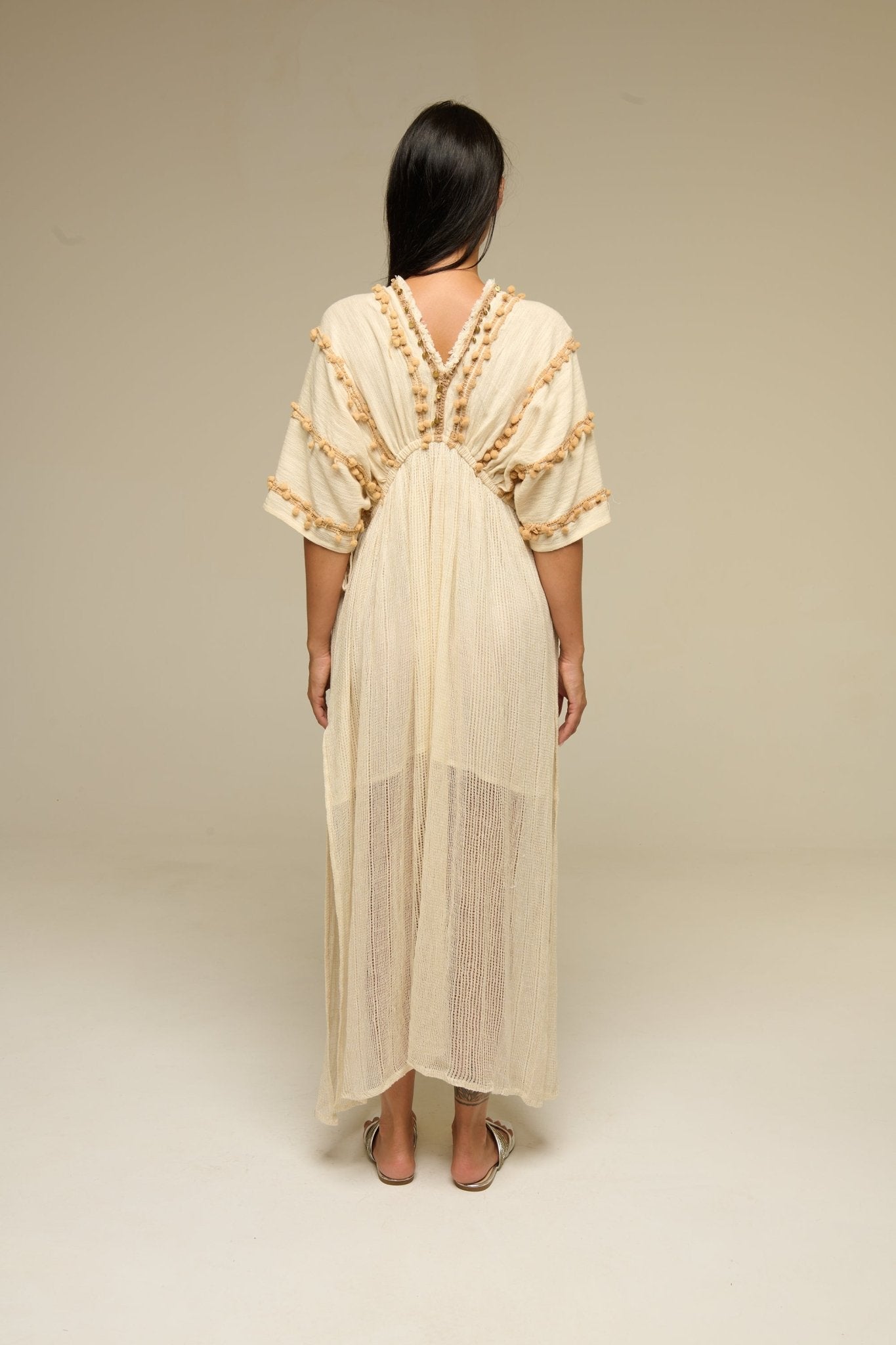 Dress Kanton Beige - 22 Spazio Boutique