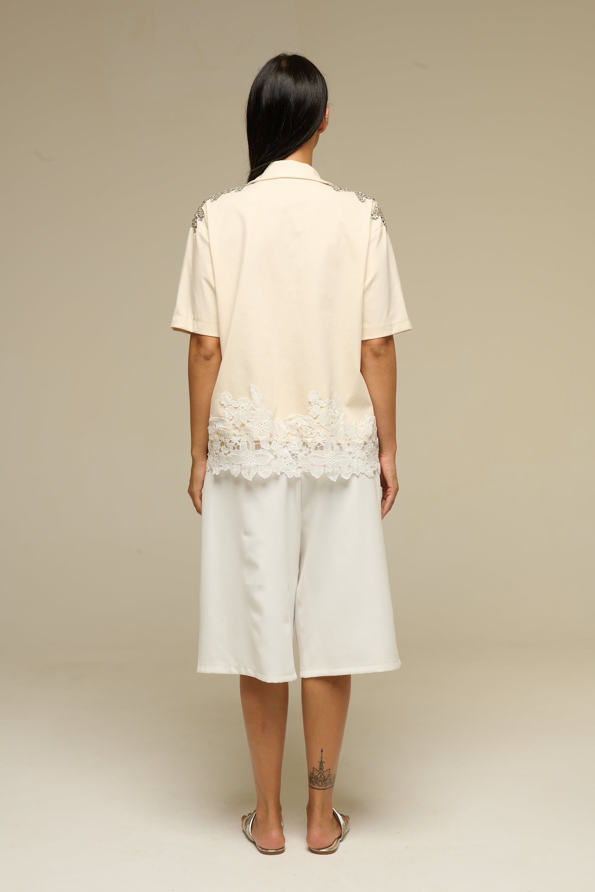 Completo Gilet Beige Camomile