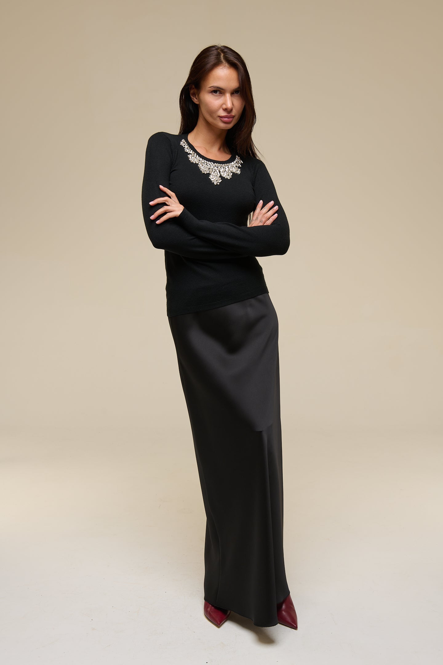 Maglia Girocollo Gioiello - 22 Spazio Boutique