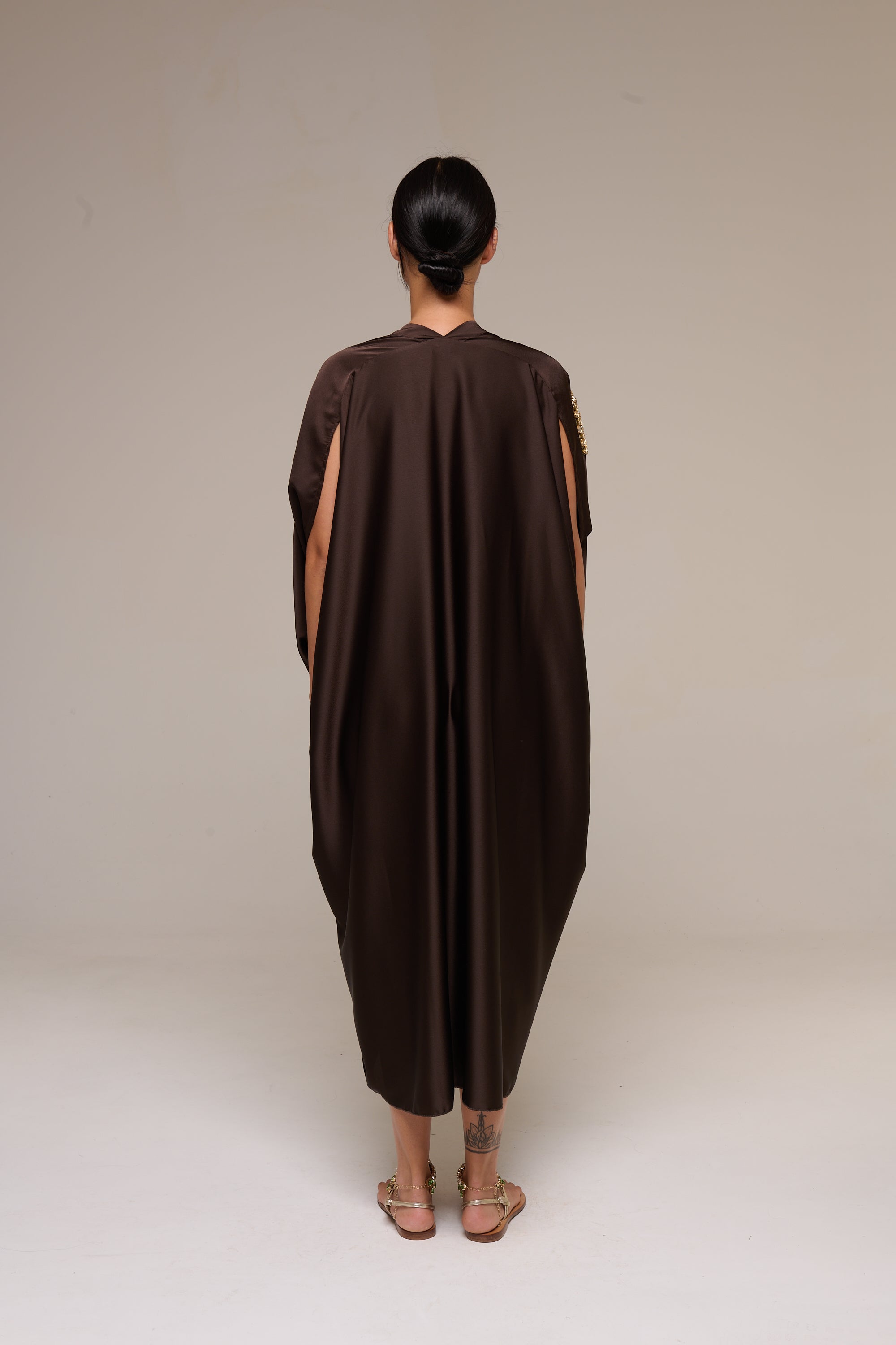 Caftano Marrone Dian