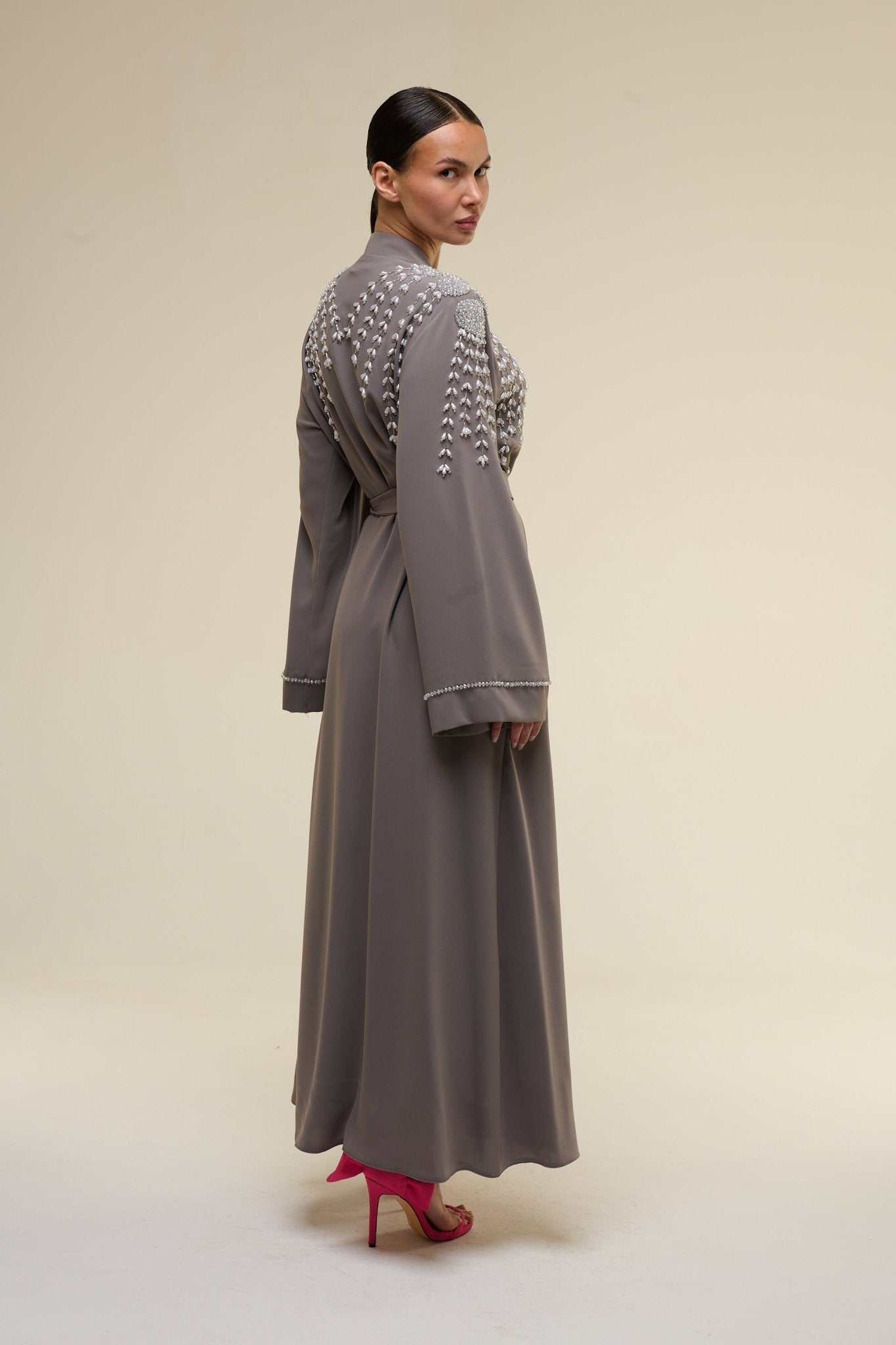 Caftano Nancy Grigio - 22 Spazio Boutique