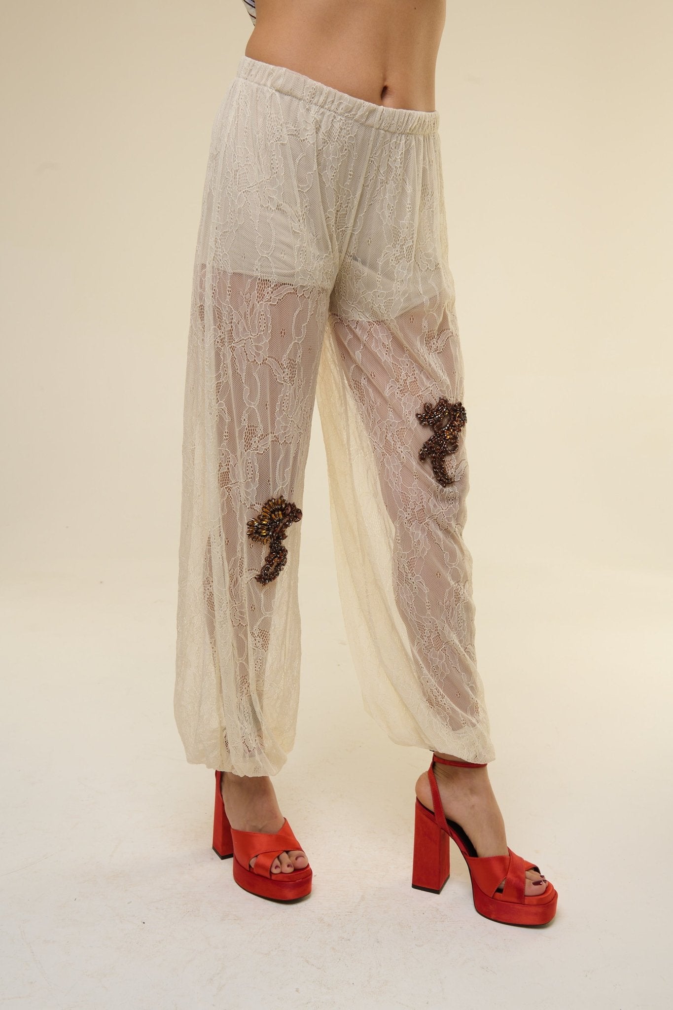 Pantalone Desy Beige - 22 Spazio Boutique