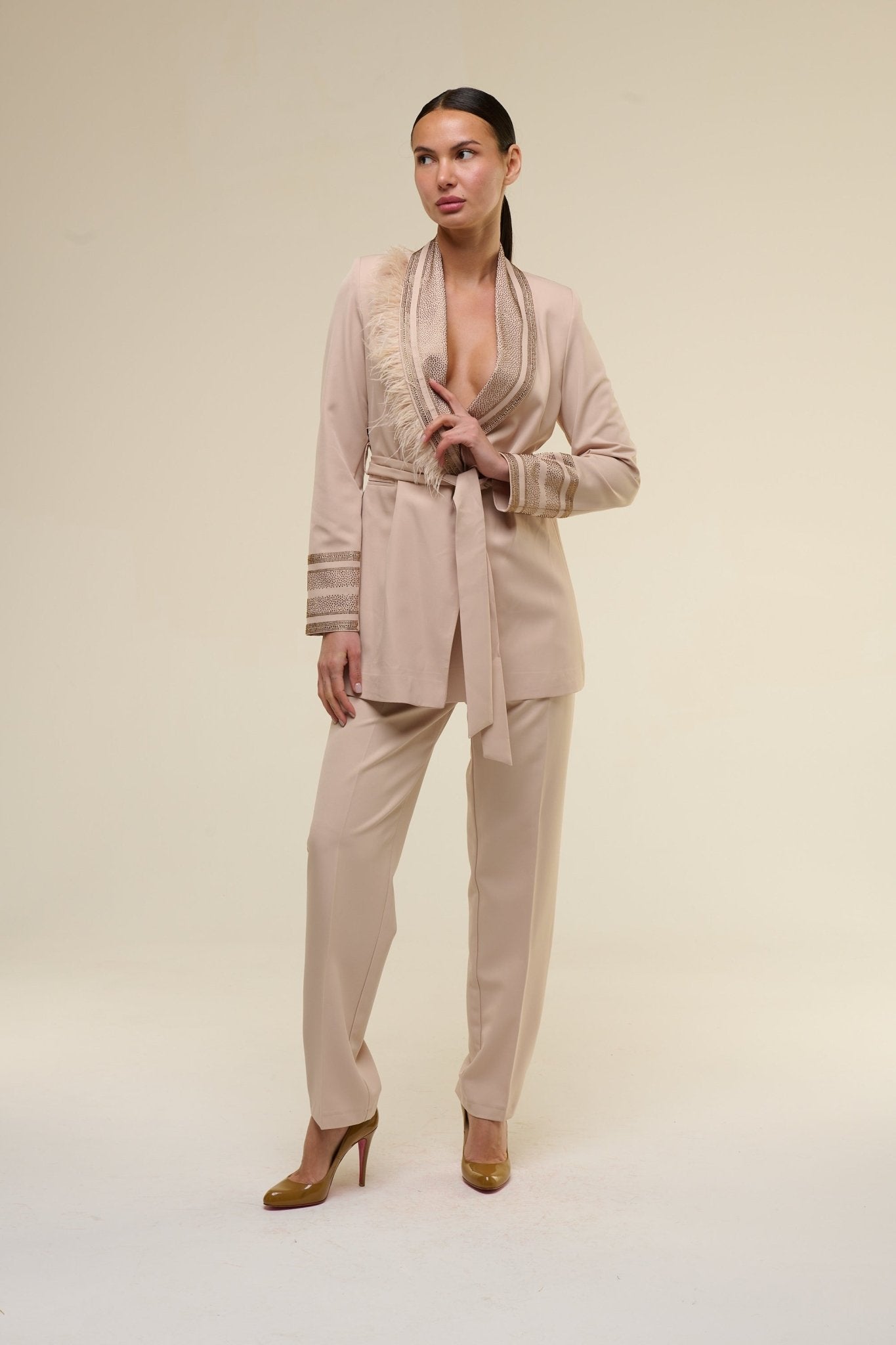 Tailleur Amber Cipria - 22 Spazio Boutique