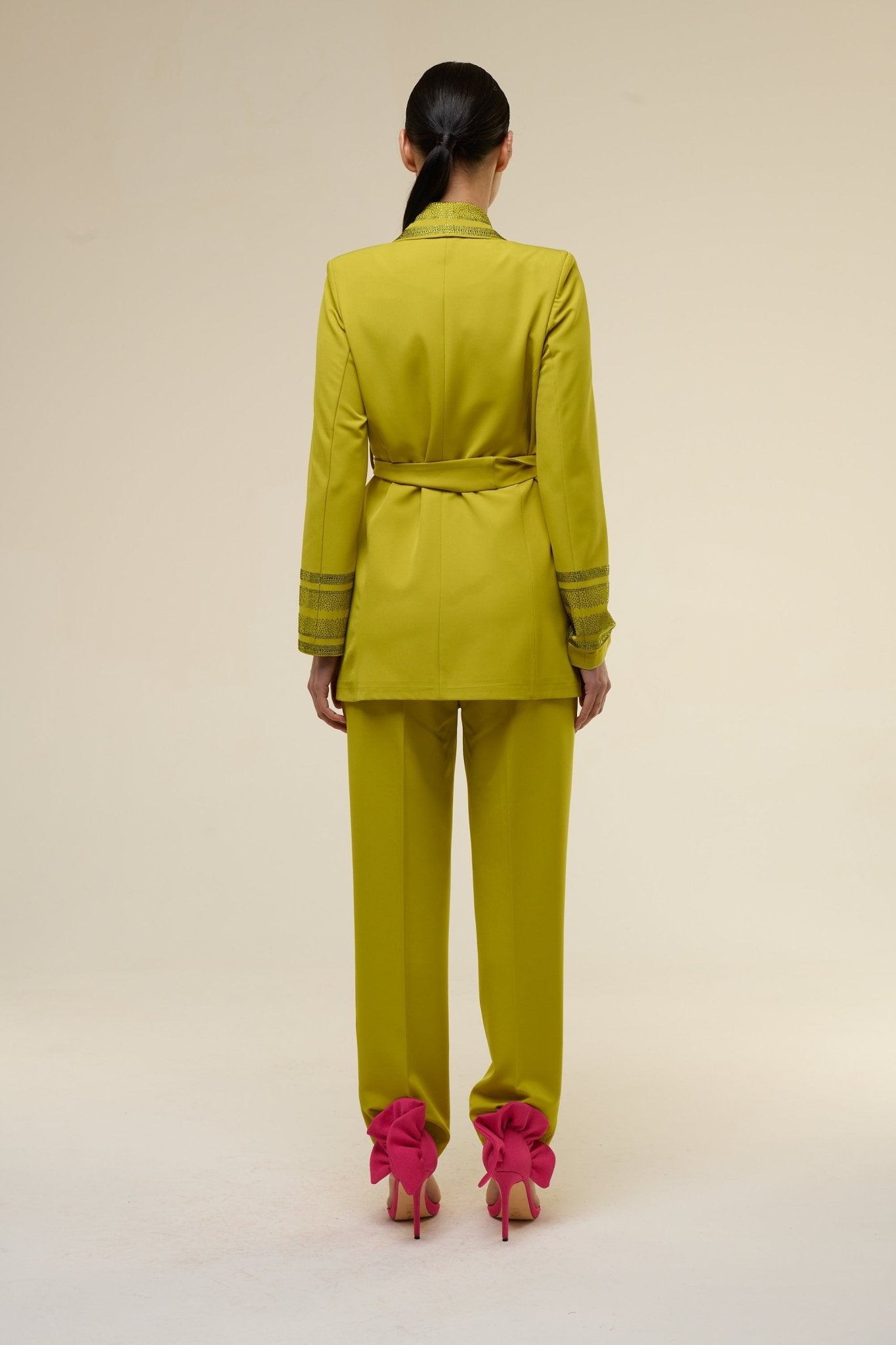 Tailleur lime couture - 22 Spazio Boutique