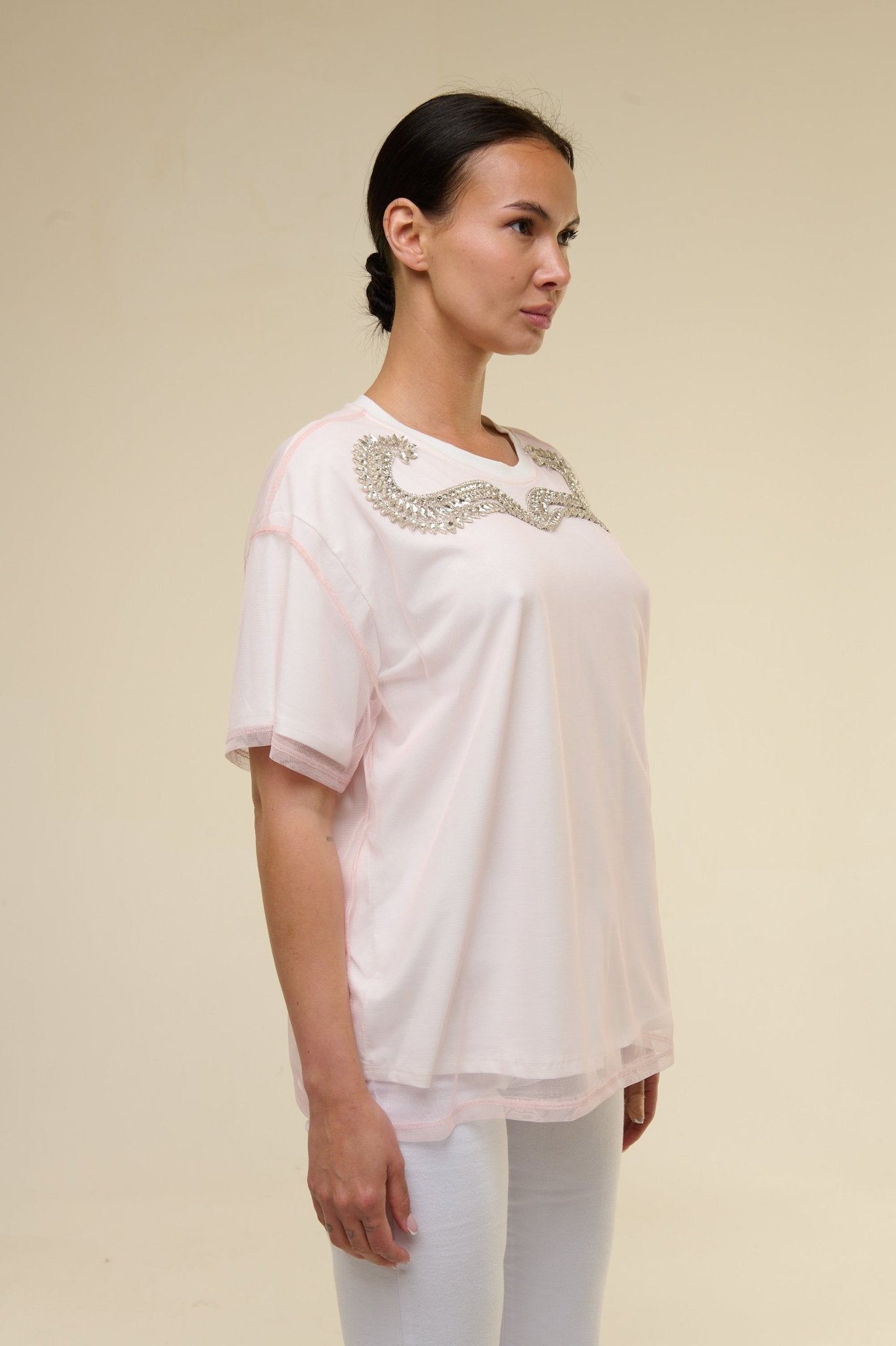 T-Shirt Rosa Sher - 22 Spazio Boutique