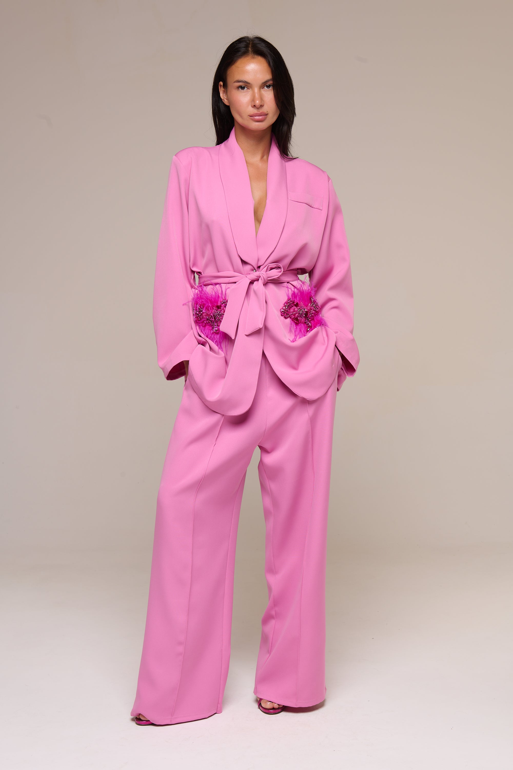 Tailleur Hot Pink