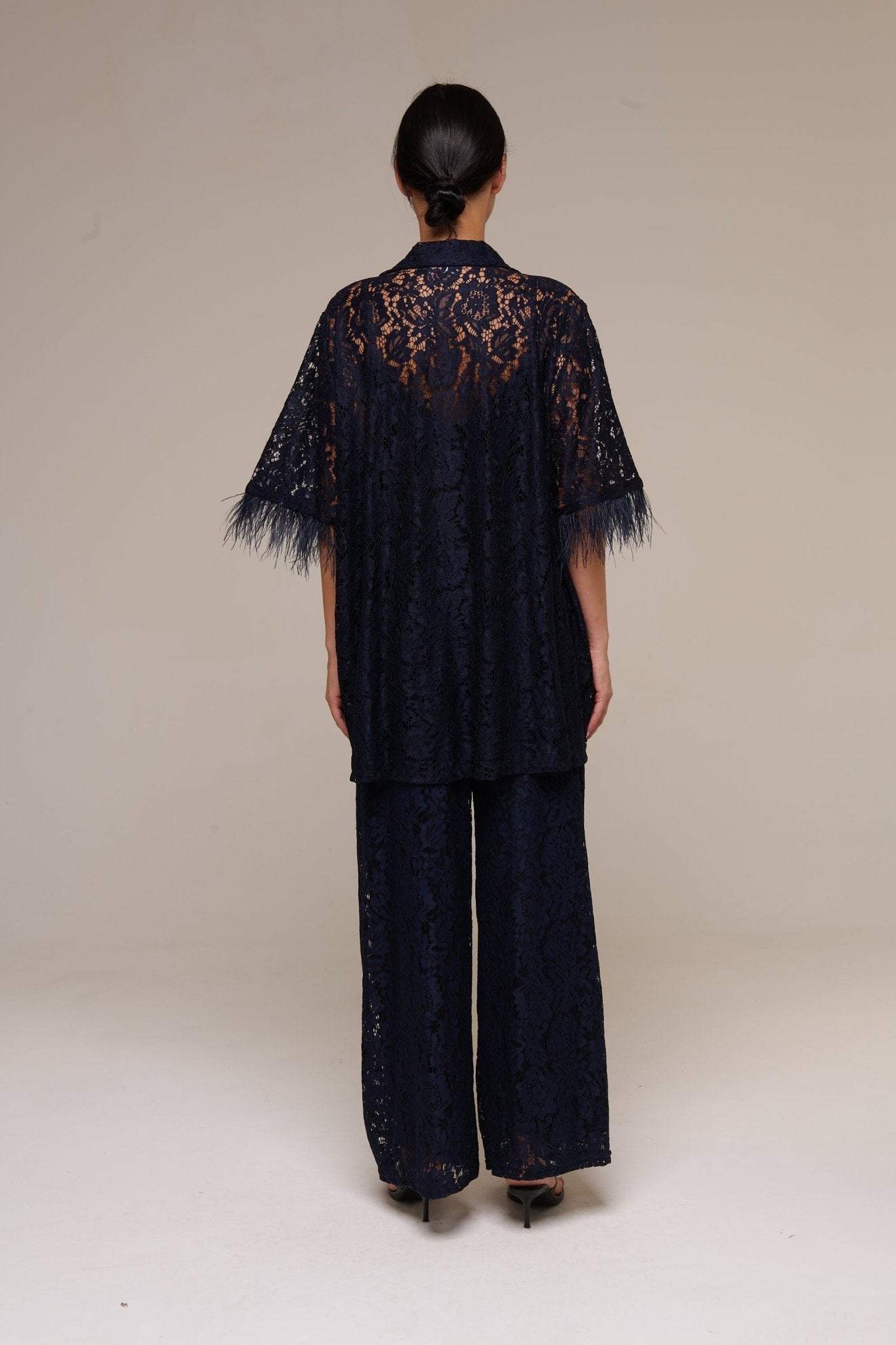 Completo Pizzo Jessica Blu - 22 Spazio Boutique