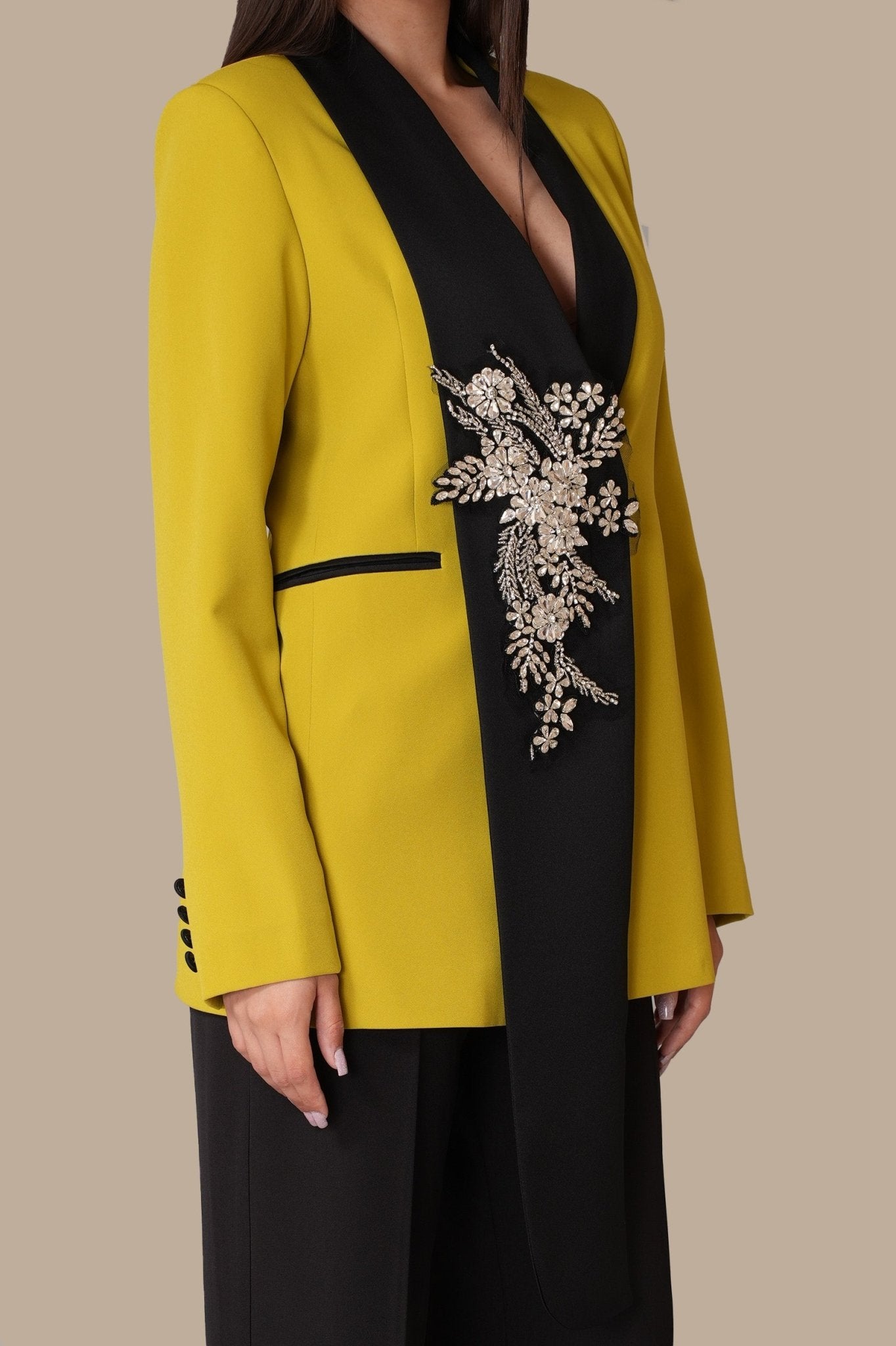 Tailleur Raisy Giallo Ocra - 22 Spazio Boutique