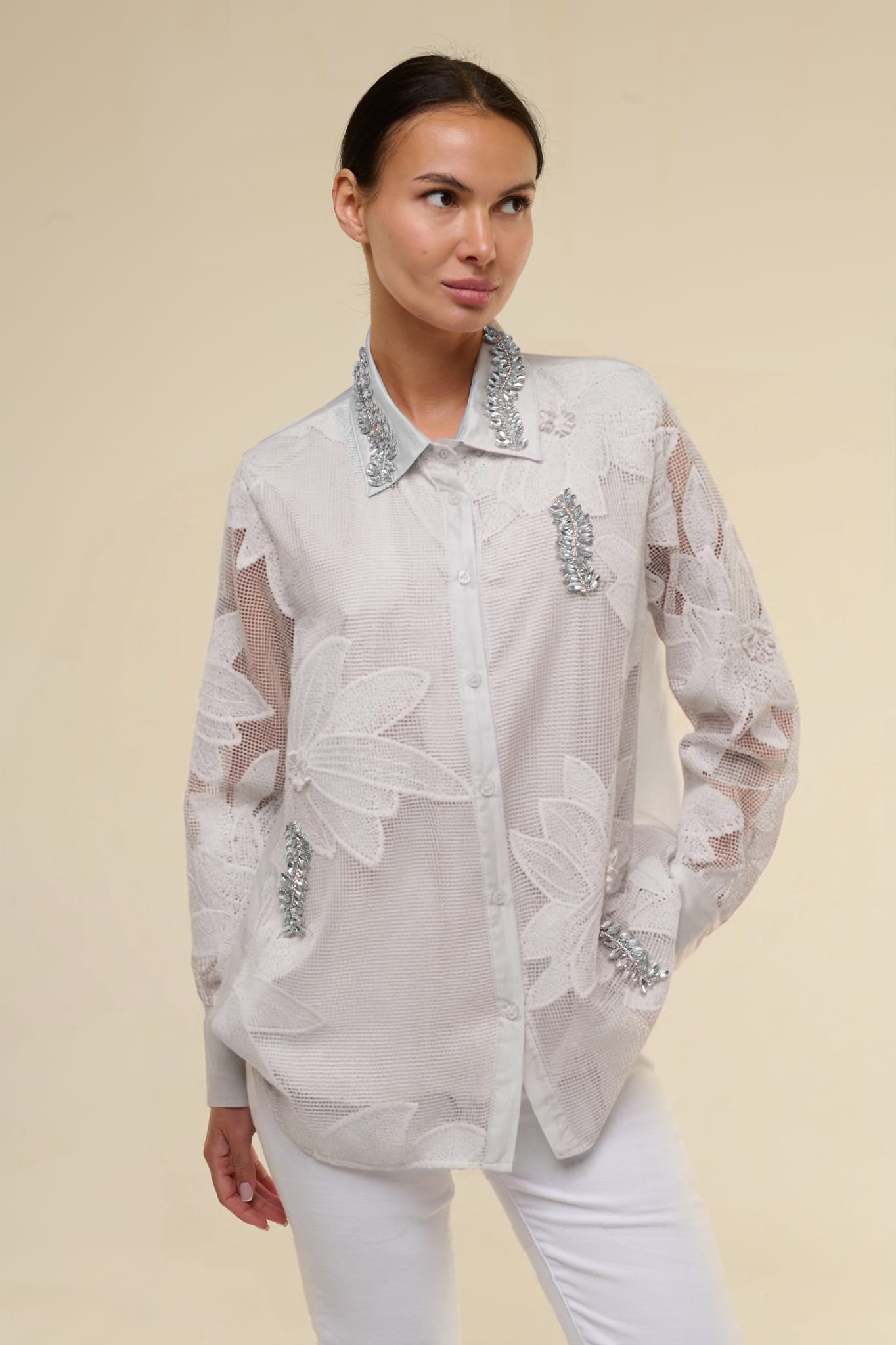 Camicia Lorelai White - 22 Spazio Boutique