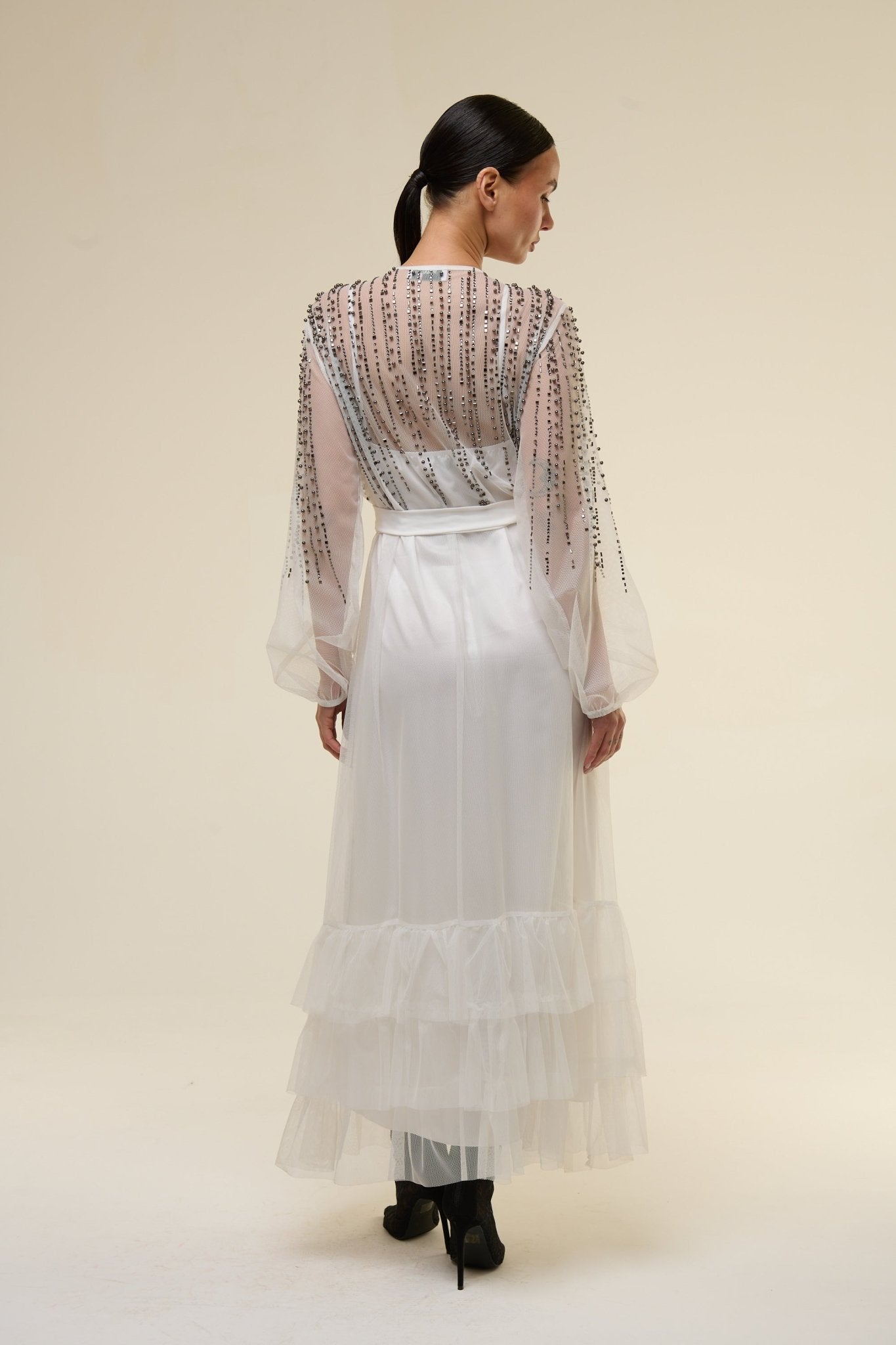 Caftano Aisha White - 22 Spazio Boutique