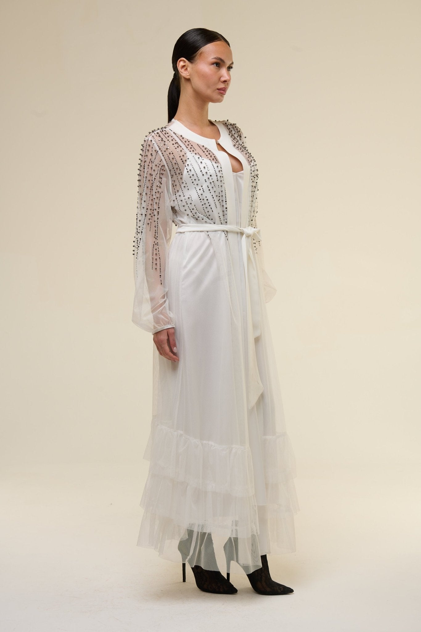 Caftano Aisha White - 22 Spazio Boutique