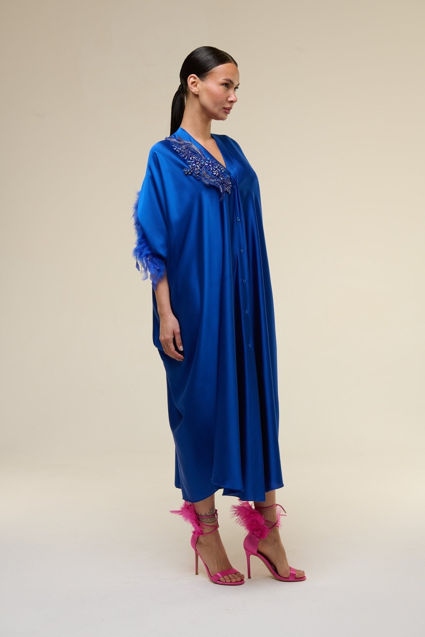 Caftano Gioiello Blu - 22 Spazio Boutique