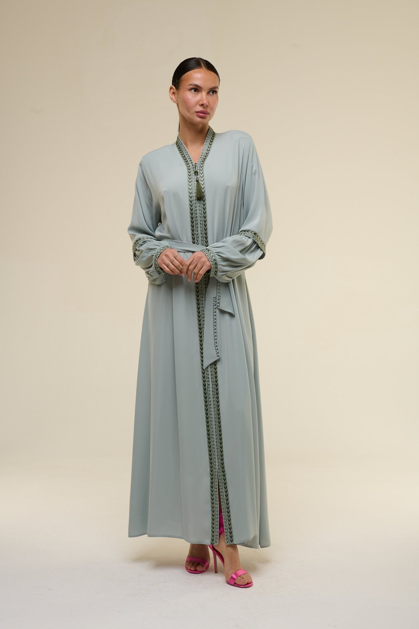 Caftano Jasmin Verde - 22 Spazio Boutique