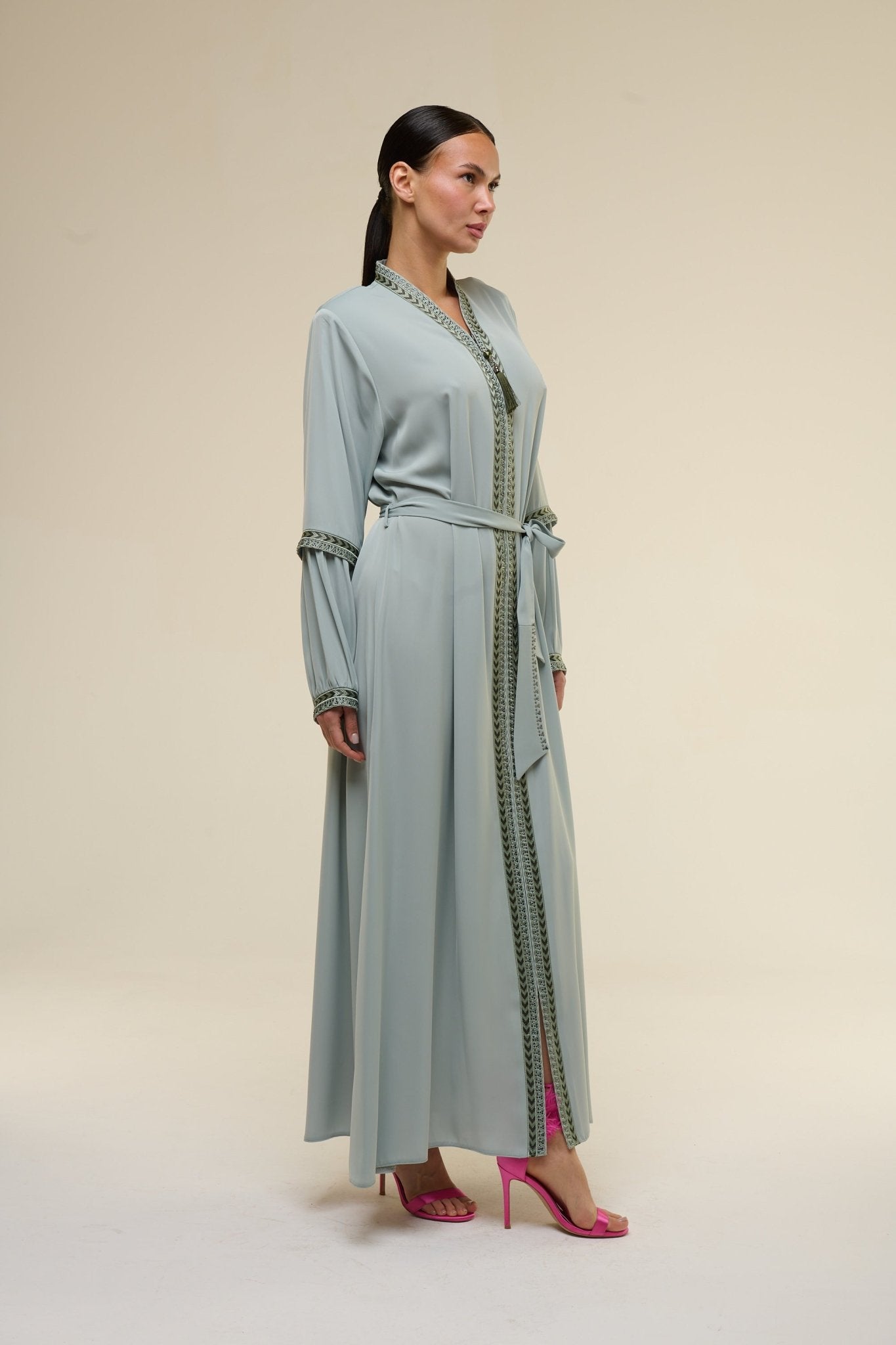 Caftano Jasmin Verde - 22 Spazio Boutique