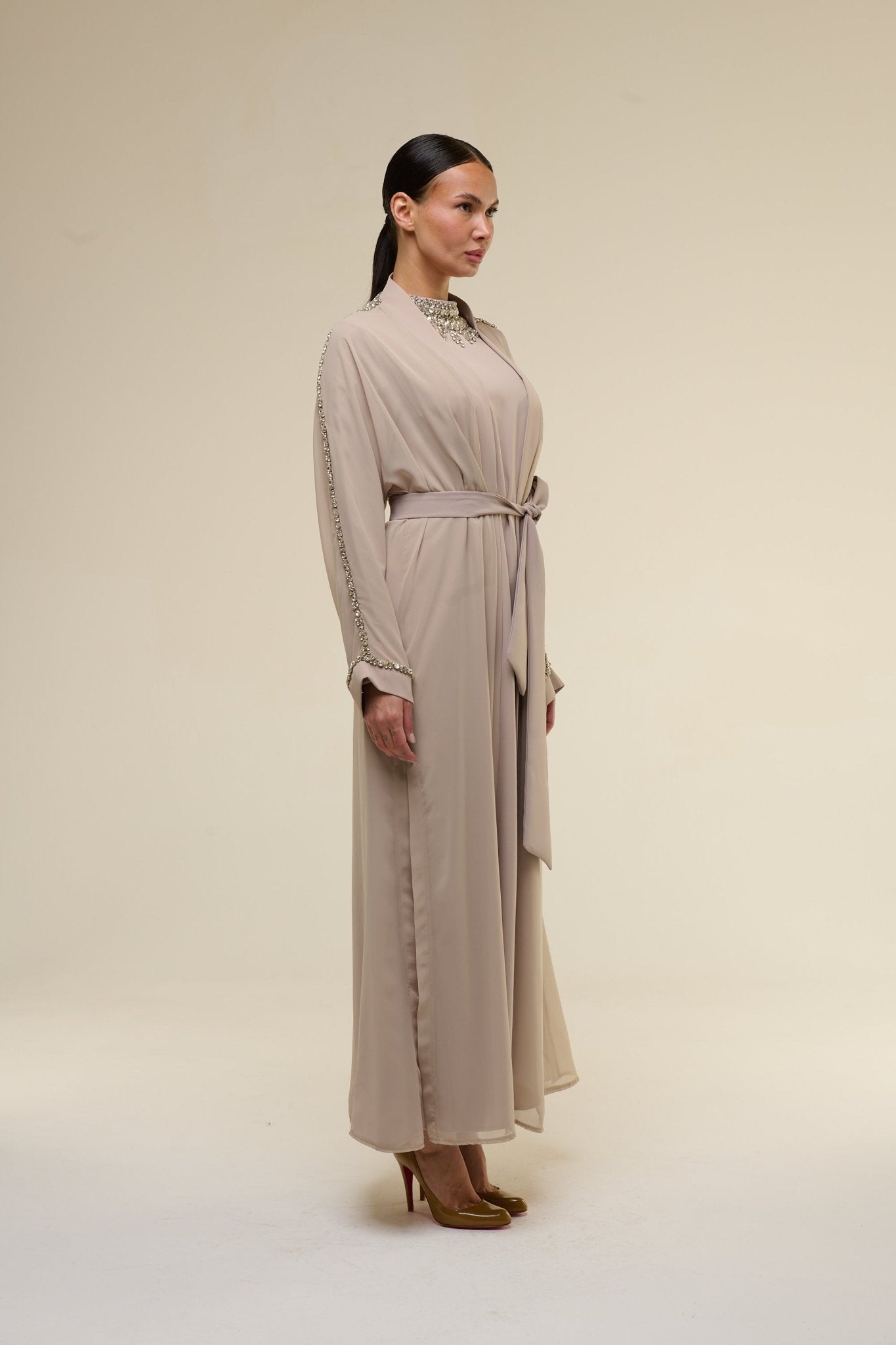 Caftano Nancy Beige - 22 Spazio Boutique