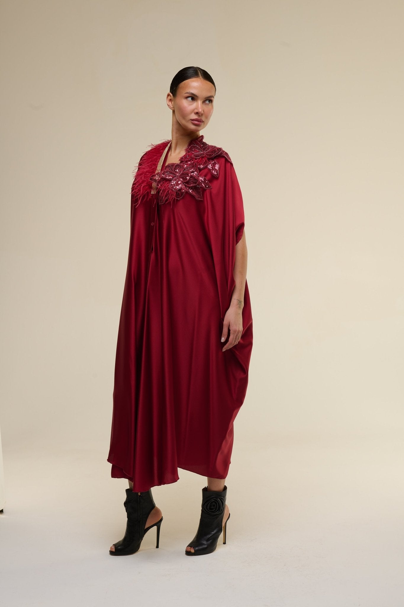 Caftano Gioiello Rosso - 22 Spazio Boutique