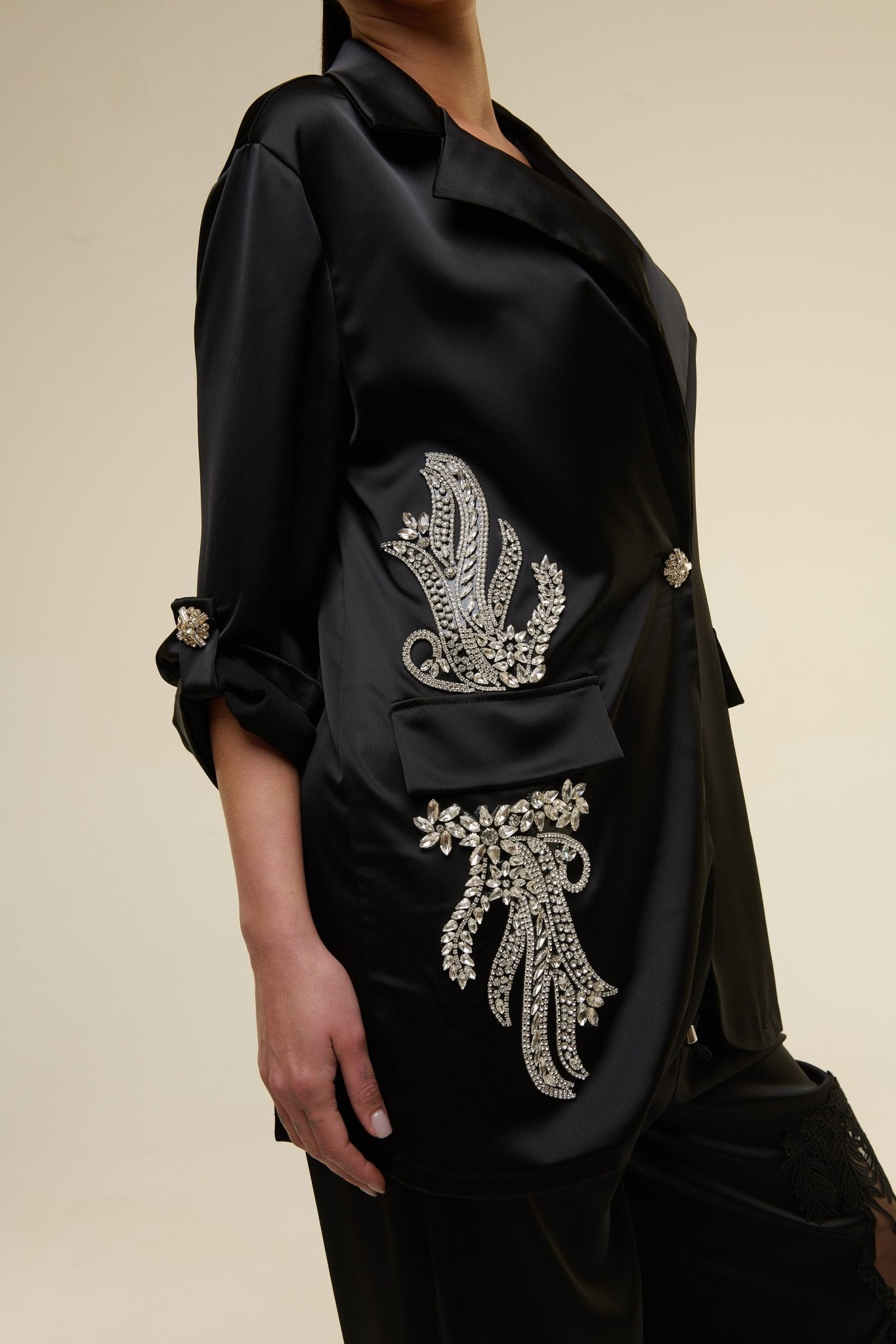 Tailleur Over Asya Nero - 22 Spazio Boutique