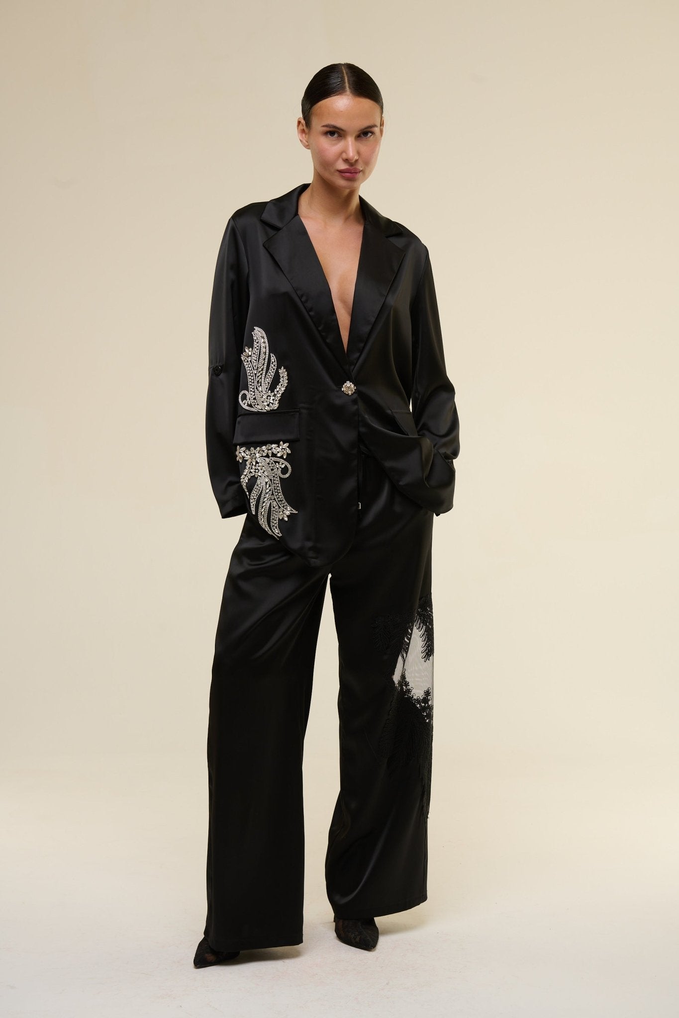 Tailleur Over Asya Nero - 22 Spazio Boutique