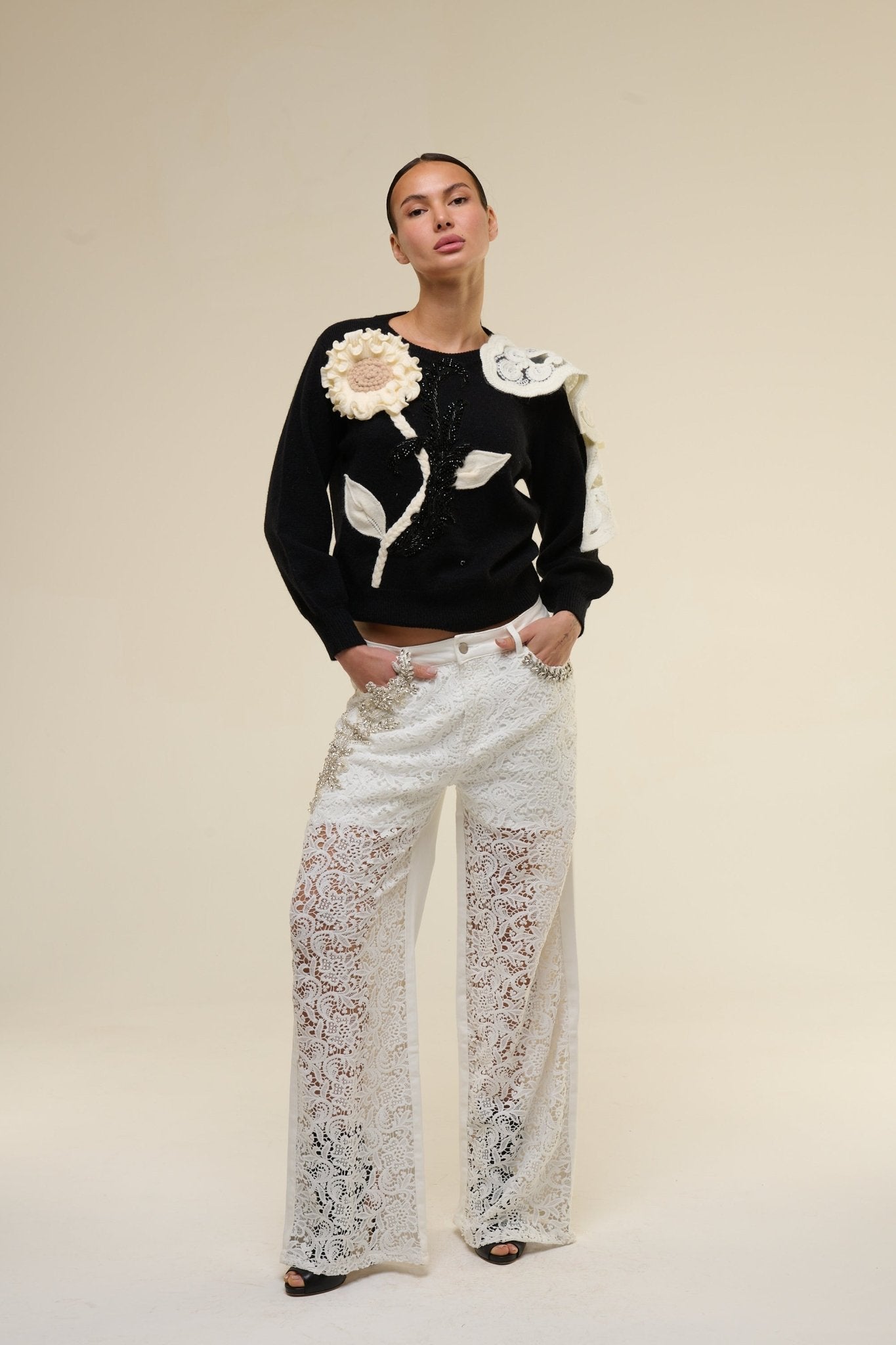 Jeans Lace - 22 Spazio Boutique