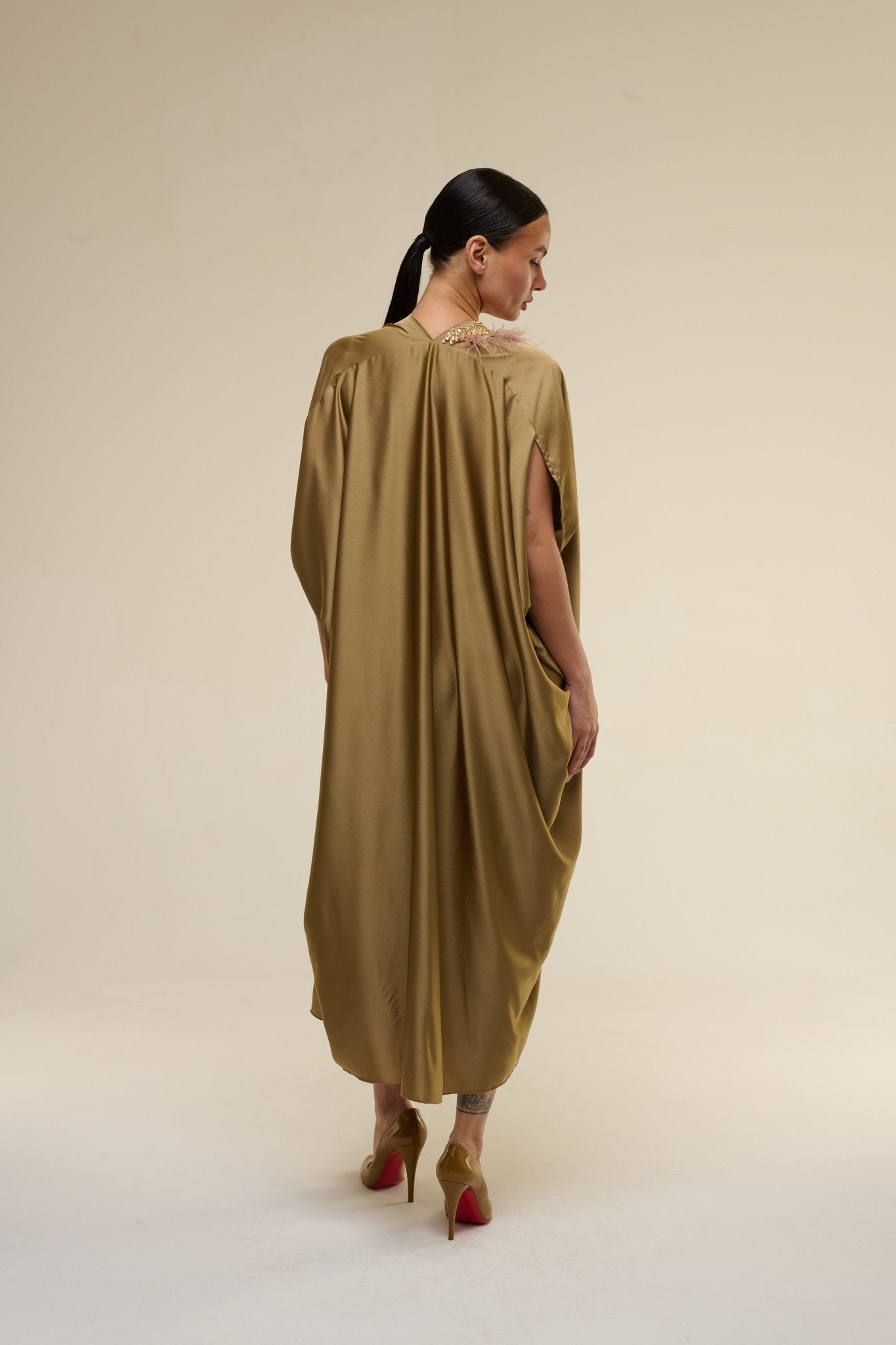 Caftano Gioiello Caramello - 22 Spazio Boutique