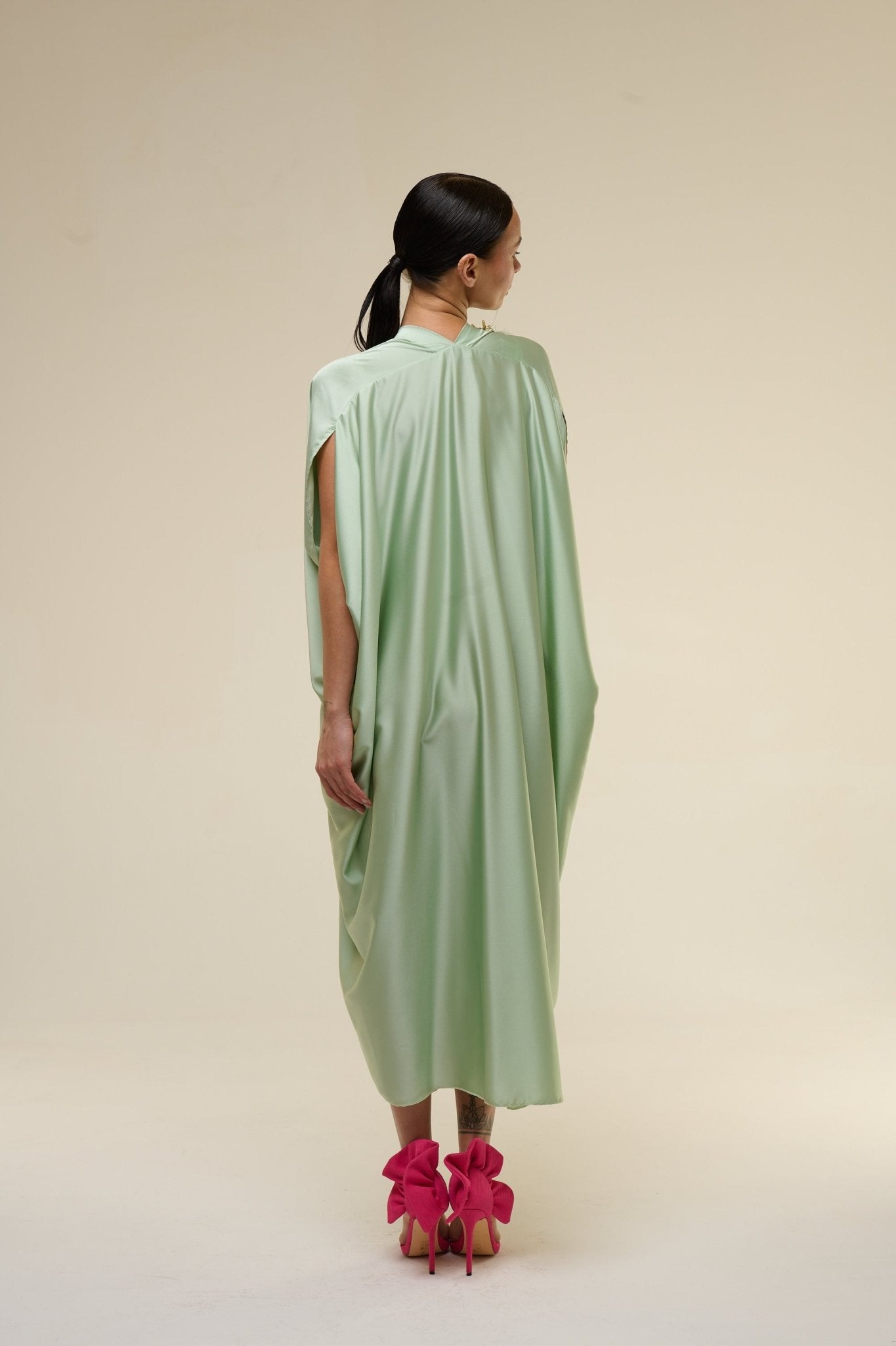 Caftano Gioiello Verde Petrolio - 22 Spazio Boutique