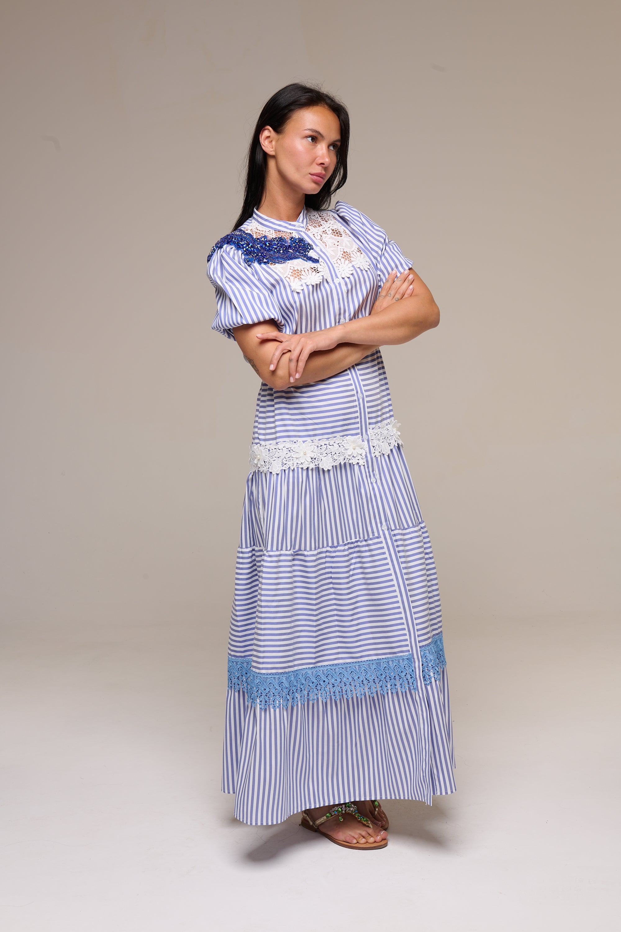 Abito Elysa Blu