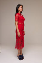 Abito Julie Rosso