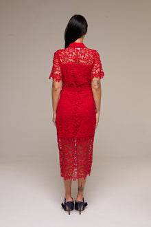 Abito Julie Rosso