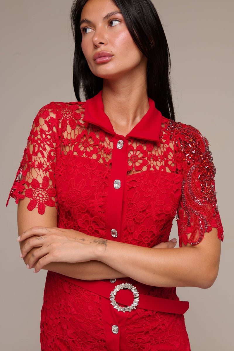 Abito Julie Rosso - 22 Spazio Boutique
