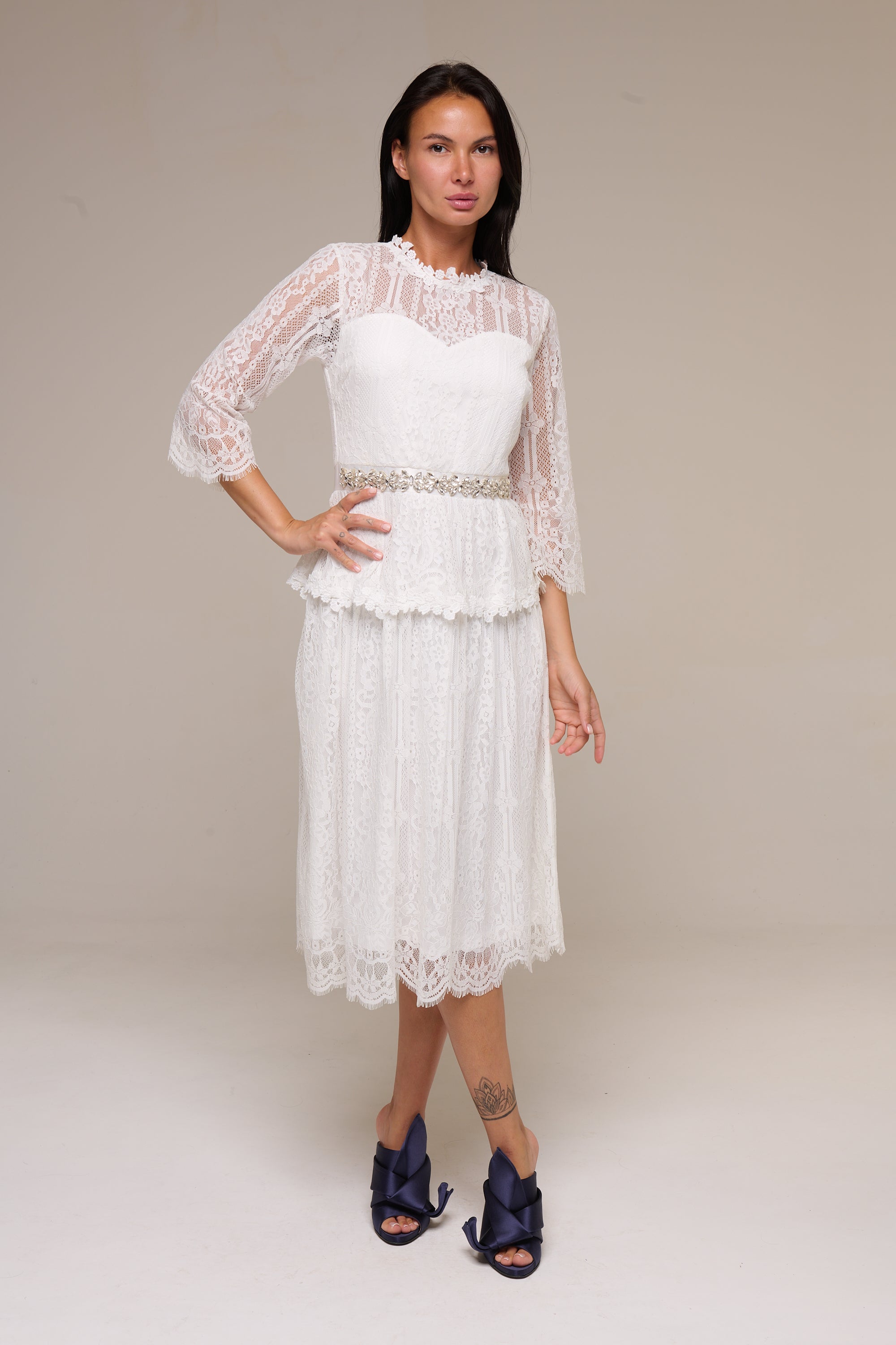 Abito White Lilian