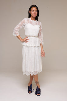 Abito White Lilian